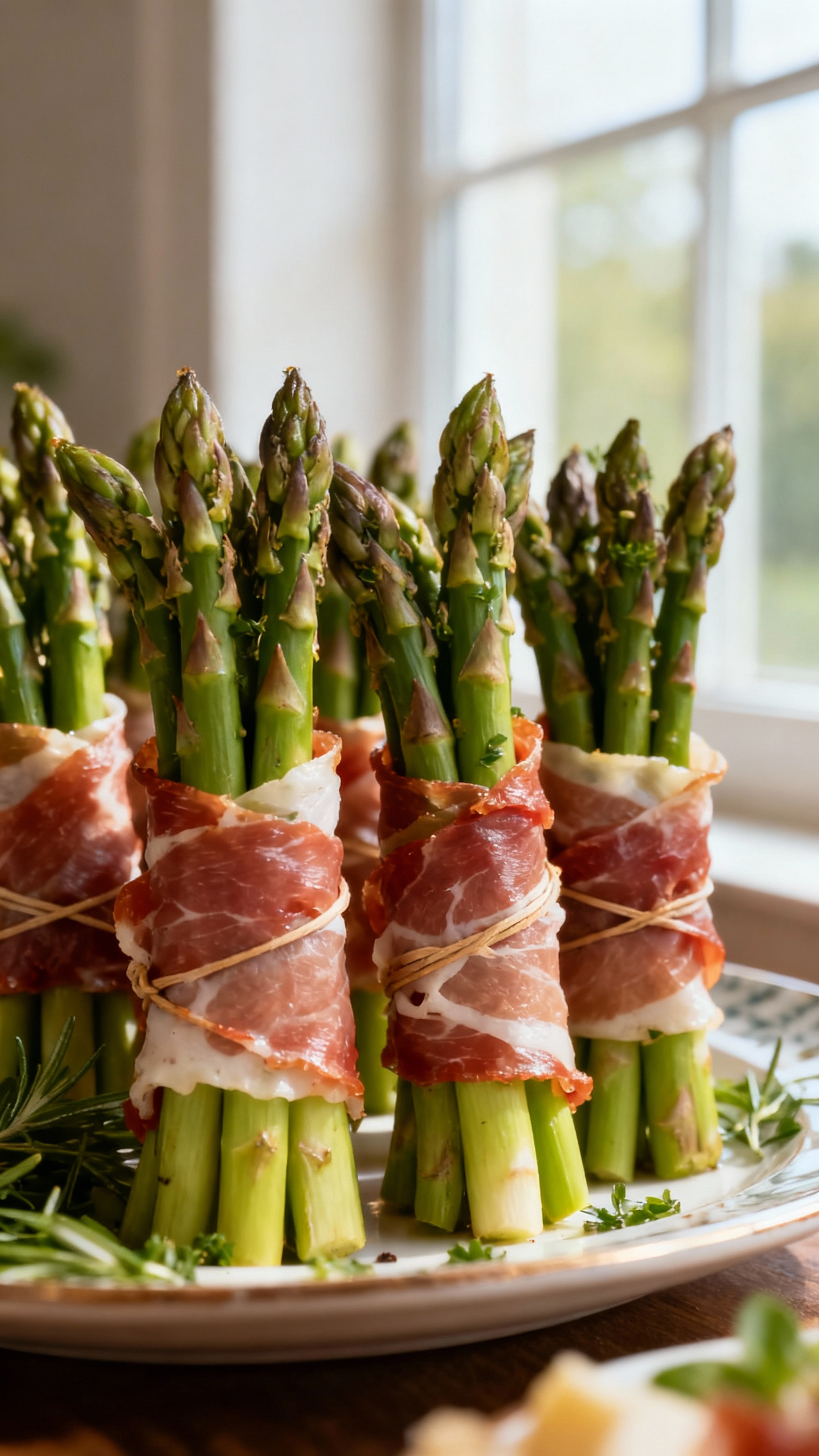 Prosciutto-Wrapped Asparagus Bundles