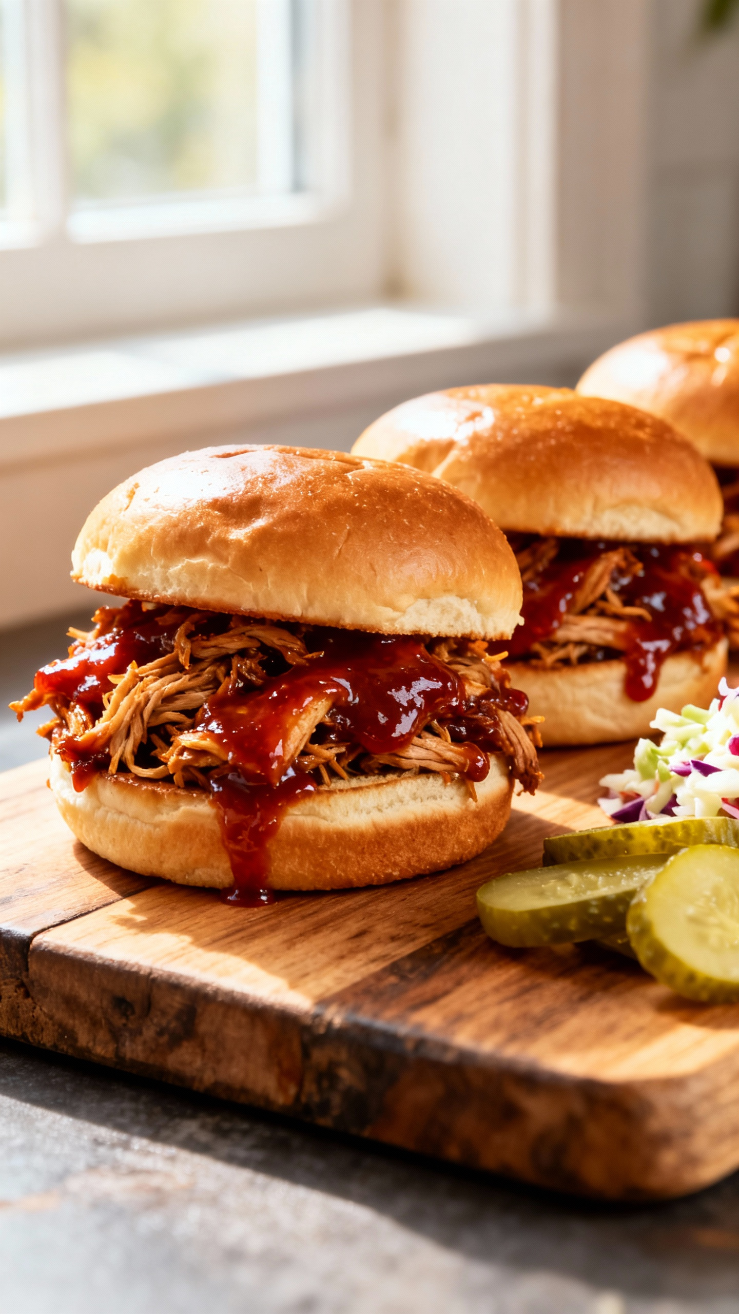 BBQ Chicken Sliders