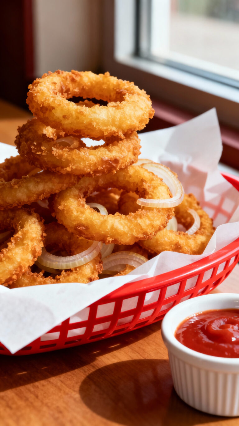 Crispy Onion Rings - American cuisine