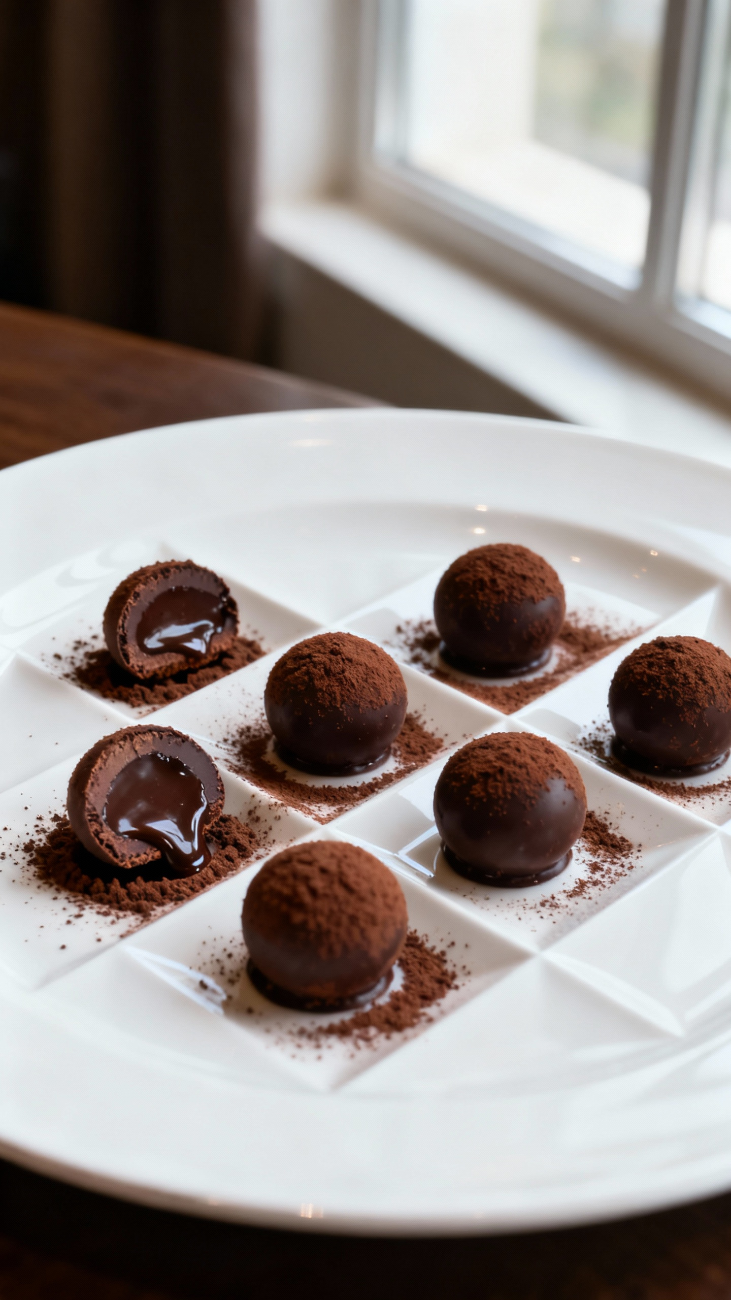 Dark Chocolate Truffles