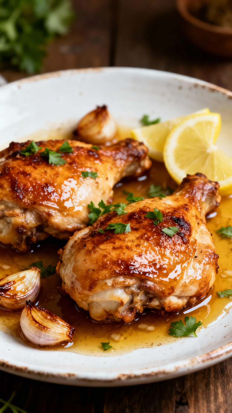 Lemon Garlic Chicken - Mediterranean