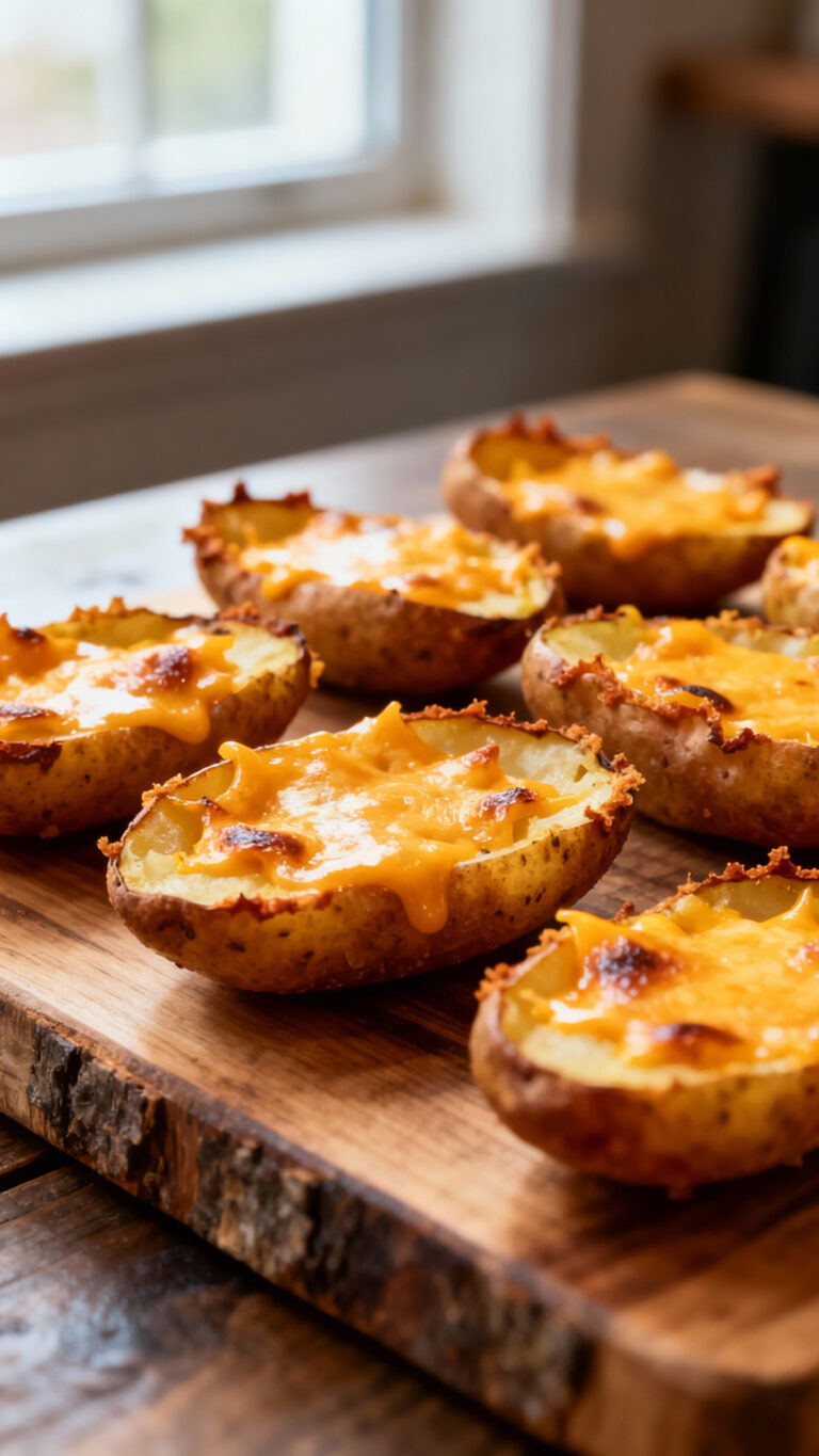 Loaded Potato Skins - American cuisine
