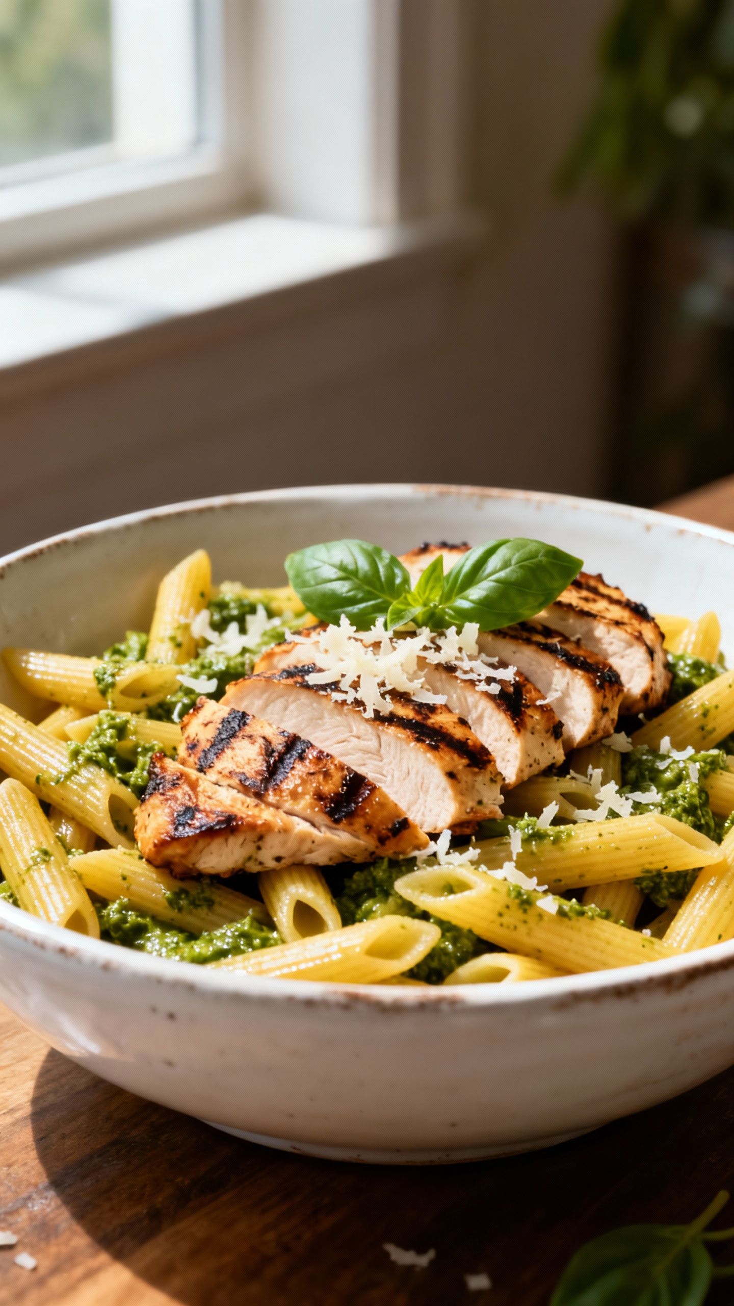Pesto Chicken Pasta