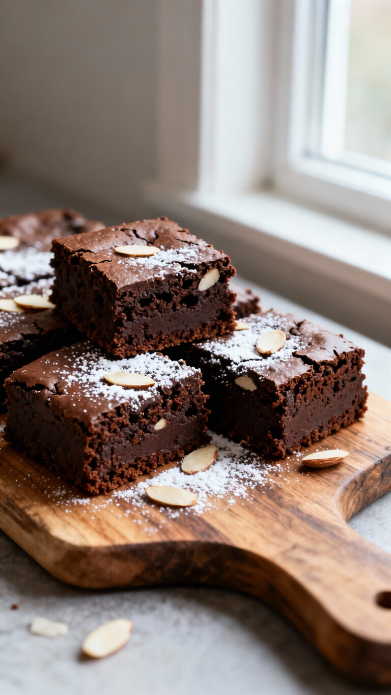Almond Flour Brownies (Gluten-Free) - American