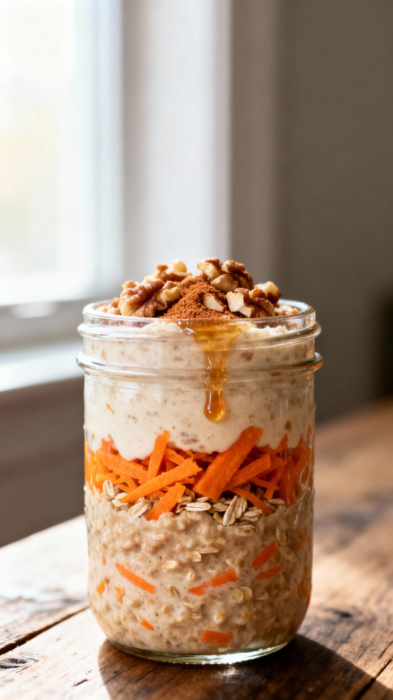 Carrot Cake Overnight Oats - American