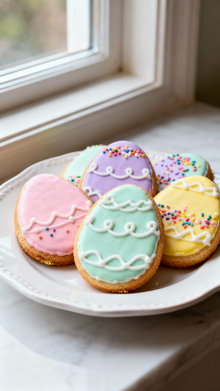 Easter Egg Sugar Cookies - American