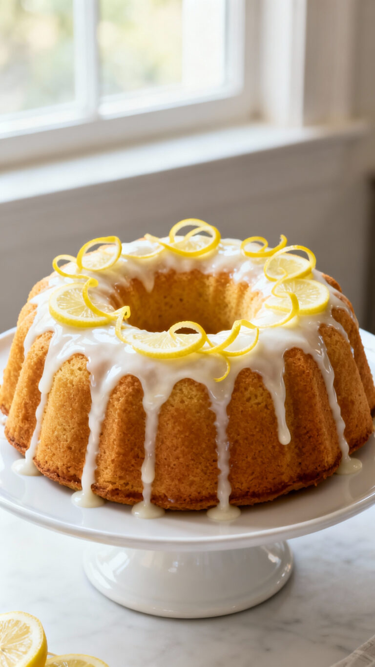 Lemon Bundt Cake - American