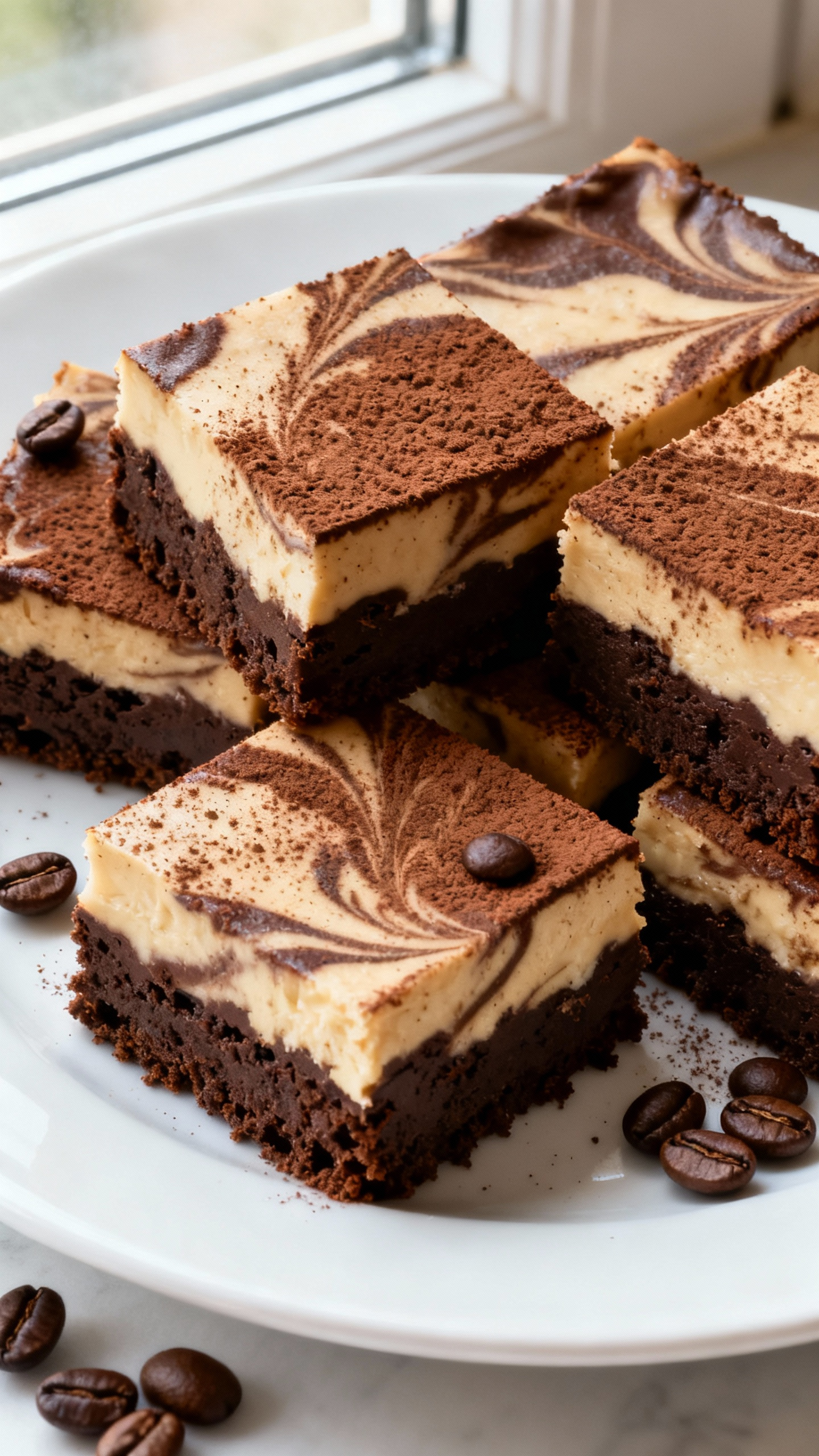 Mocha Cheesecake Brownies