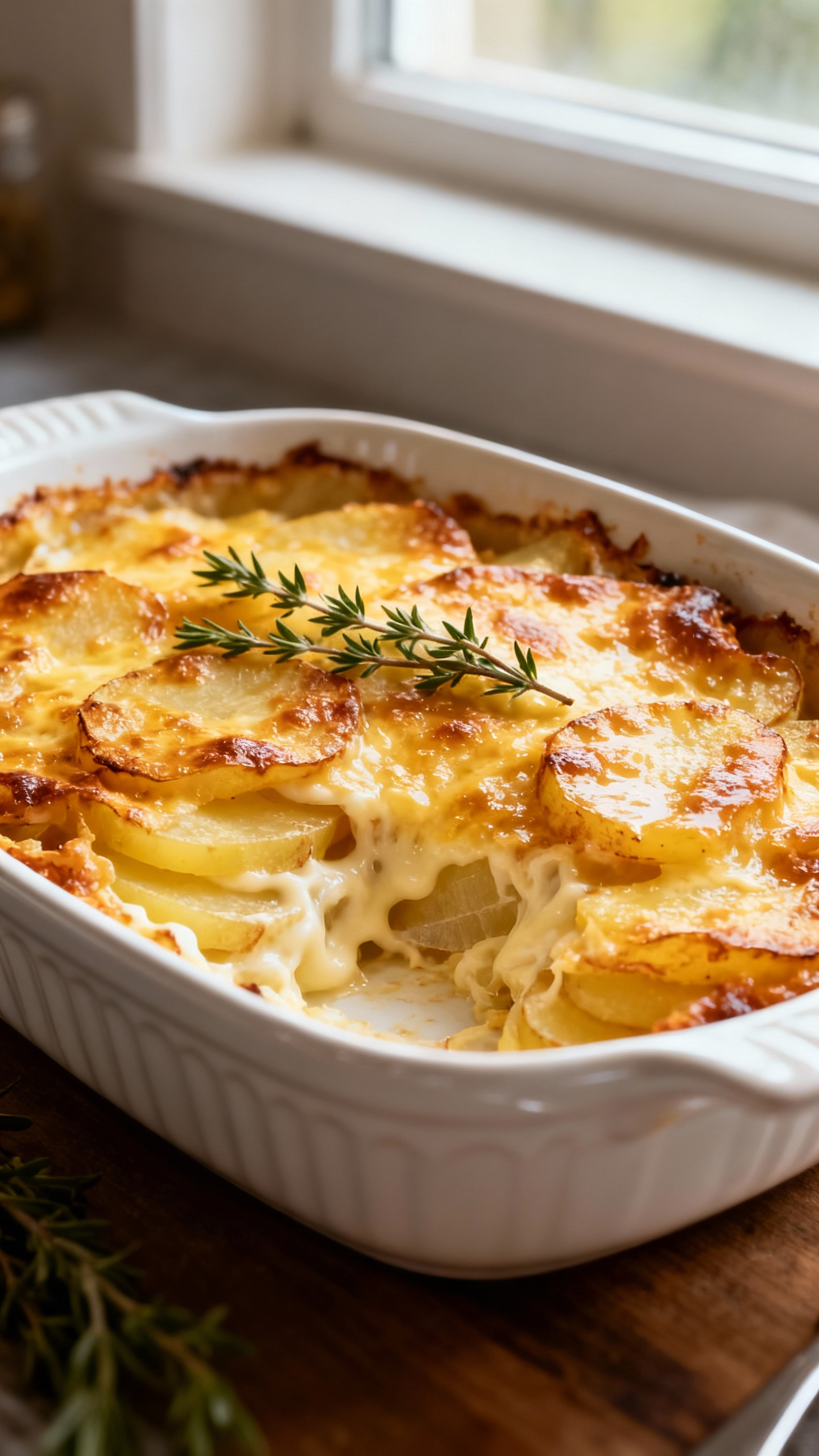Scalloped Potatoes Au Gratin