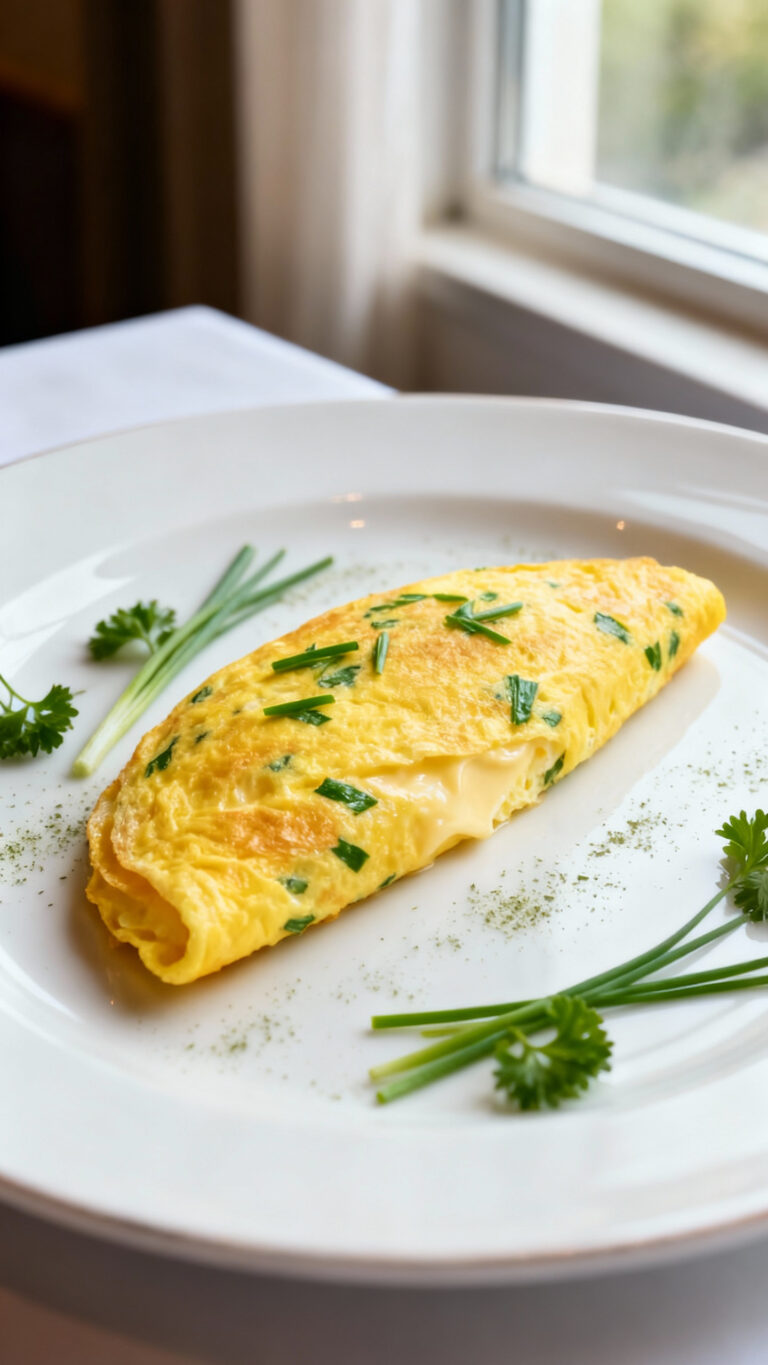 Spring Herb Omelet - French