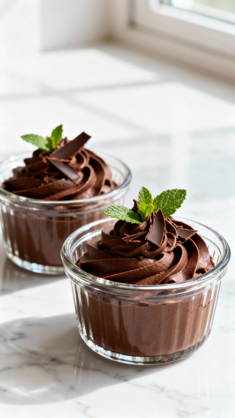 Vegan Baileys Chocolate Mousse - European