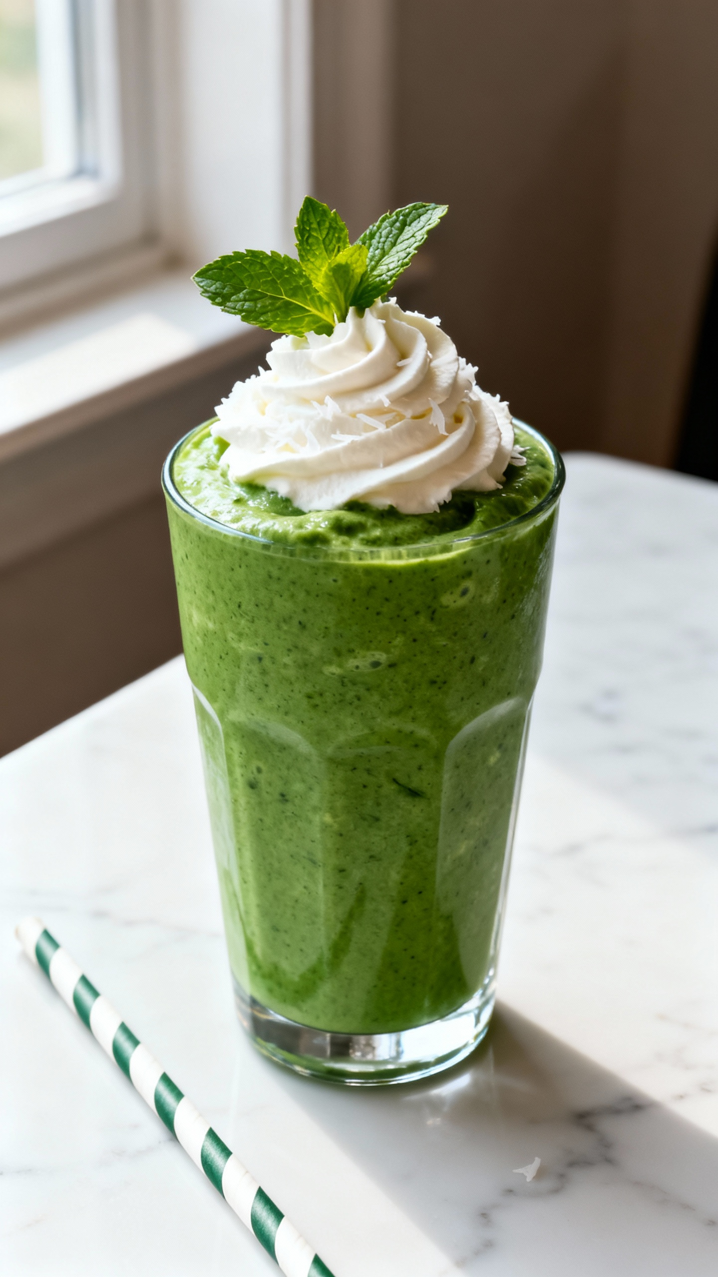 Vegan Shamrock Shake
