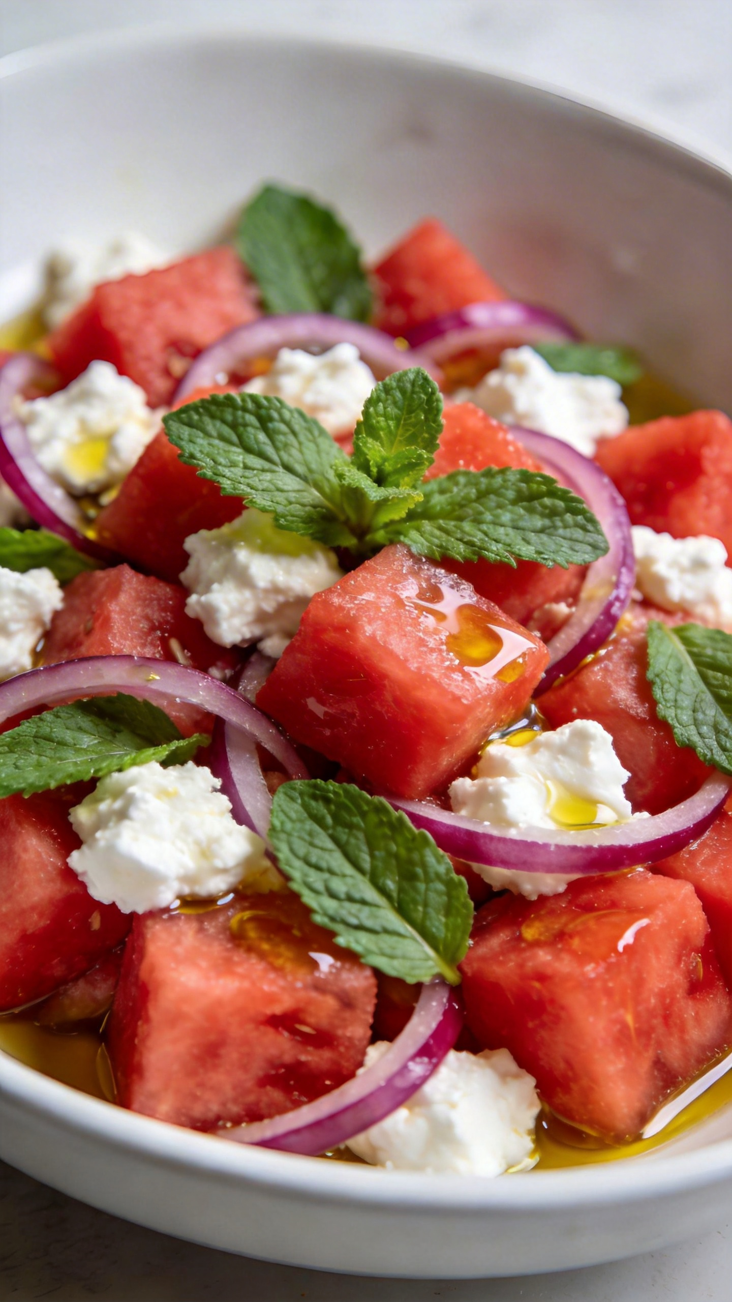 4th of July Watermelon Feta Salad