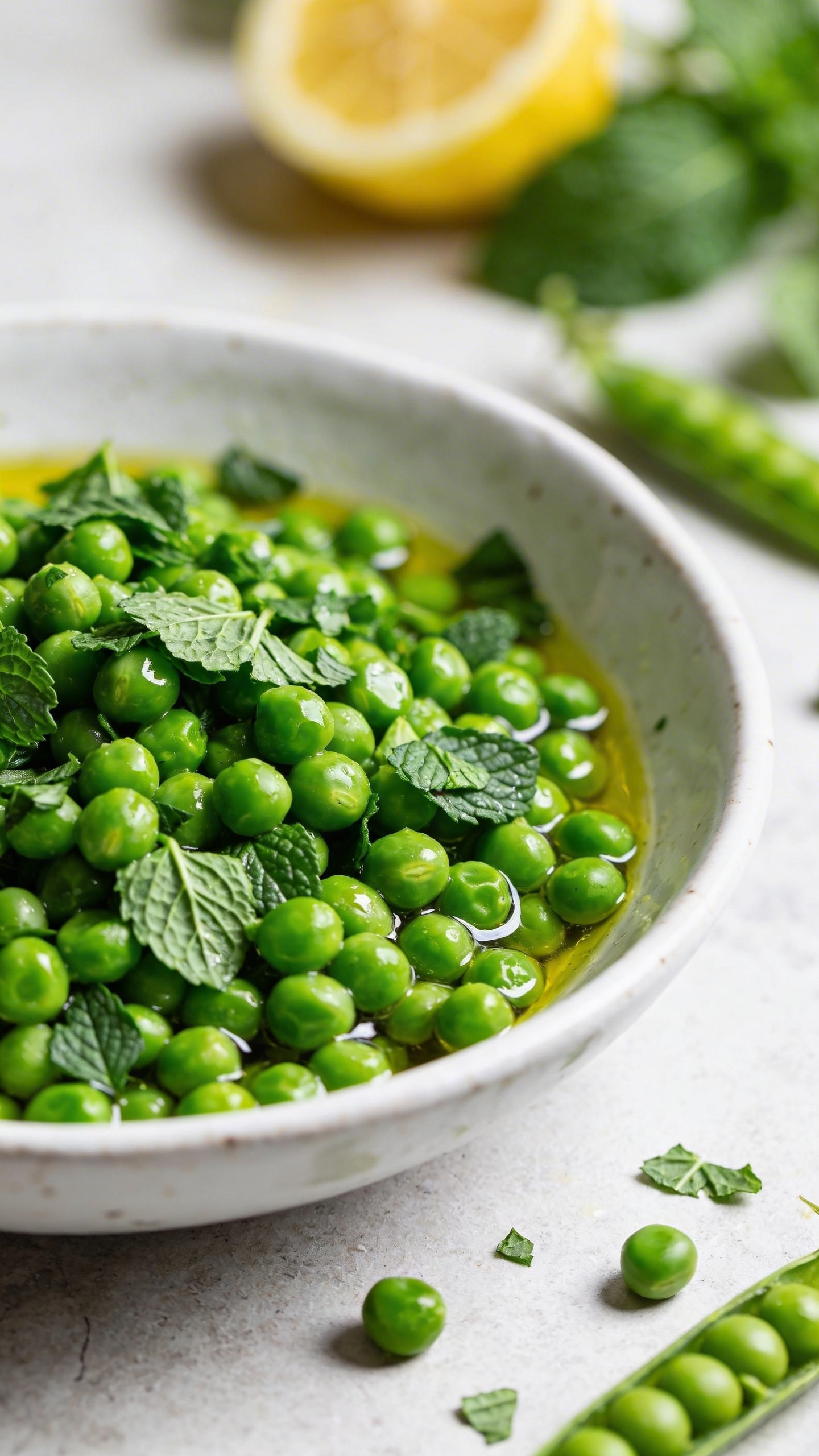 5-Ingredient Spring Pea and Mint Salad