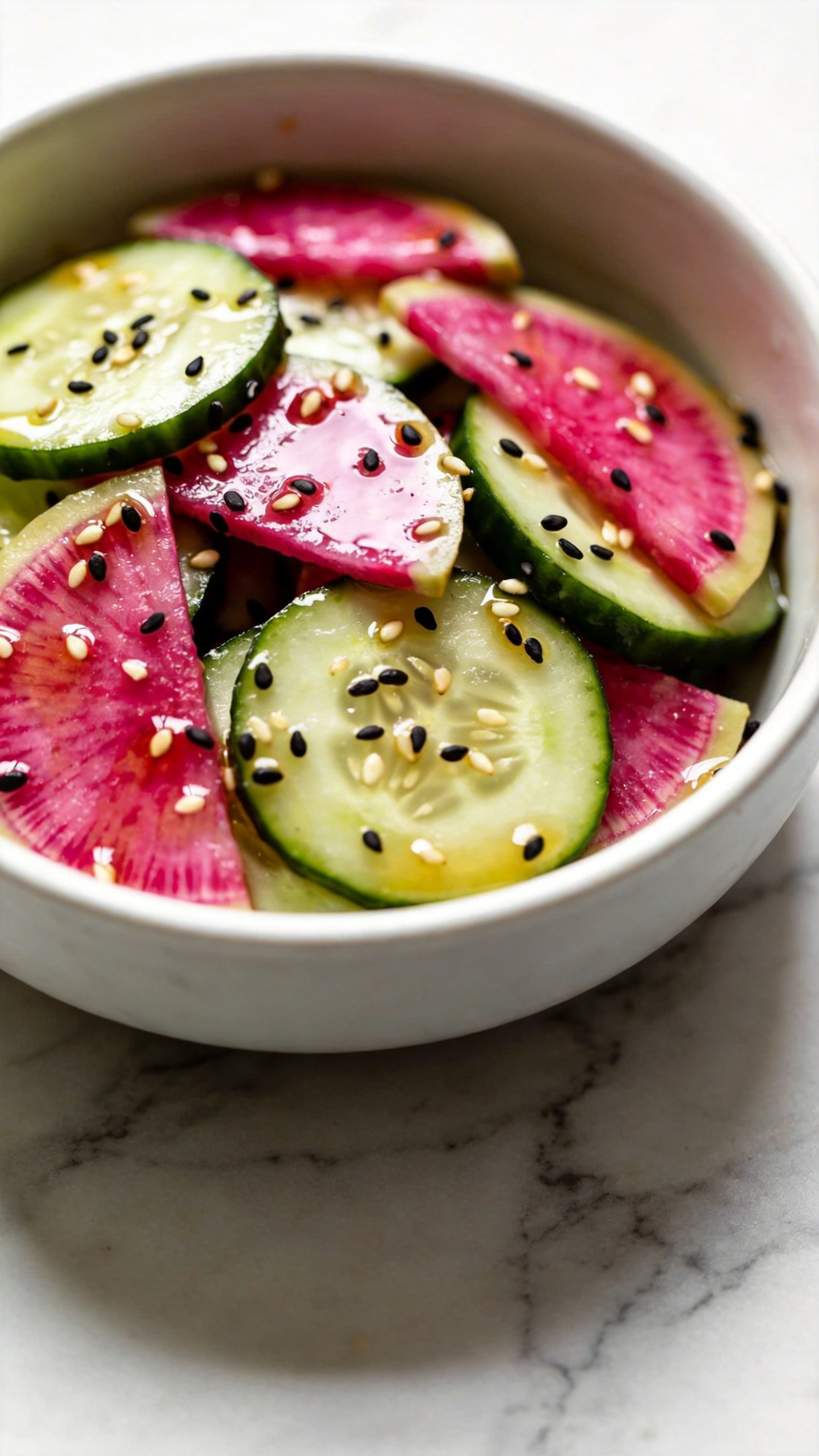 5-Minute Cucumber Radish Salad