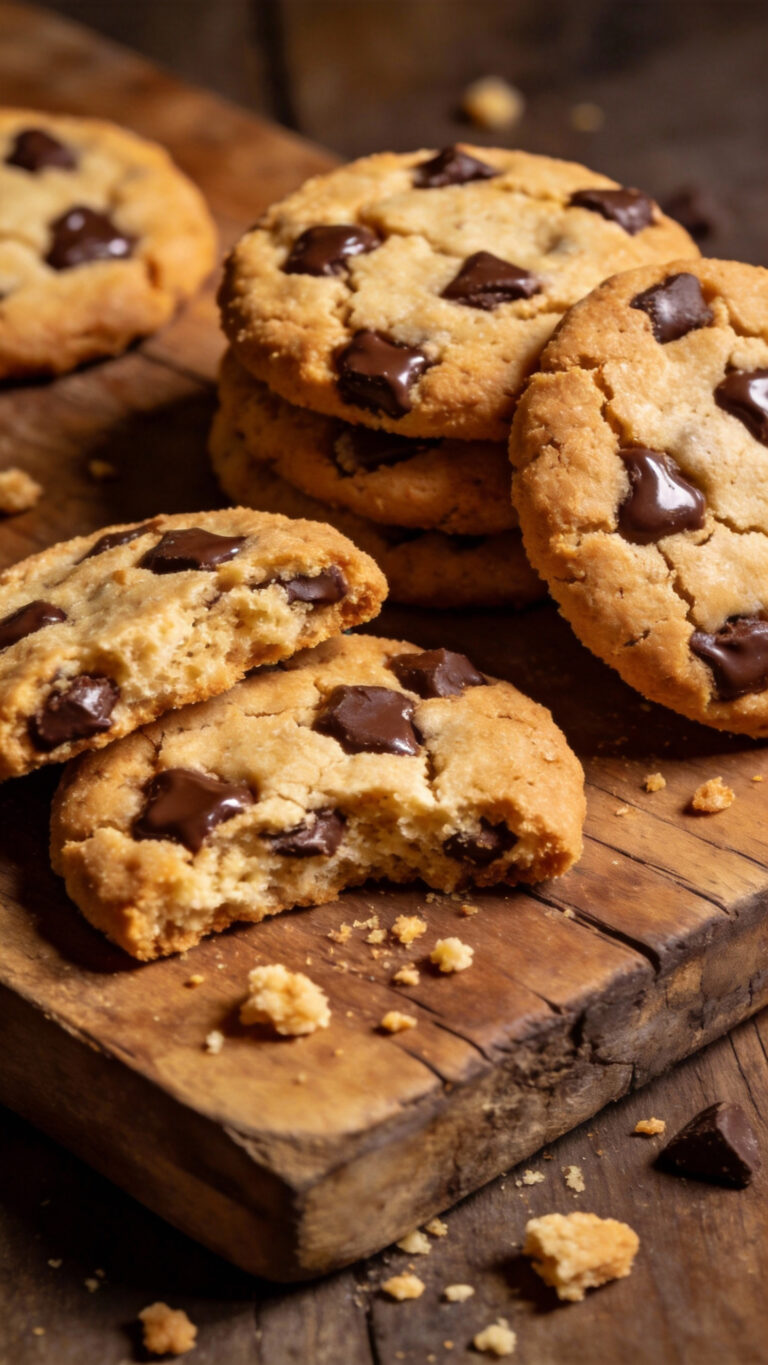 Almond Flour Chocolate Chip Cookies - American