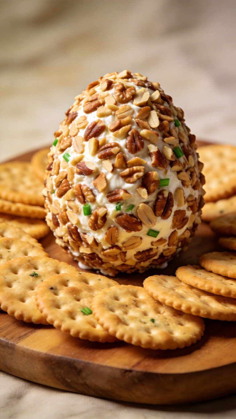 Budget Easter Egg Cheese Ball Feeds a Crowd - American