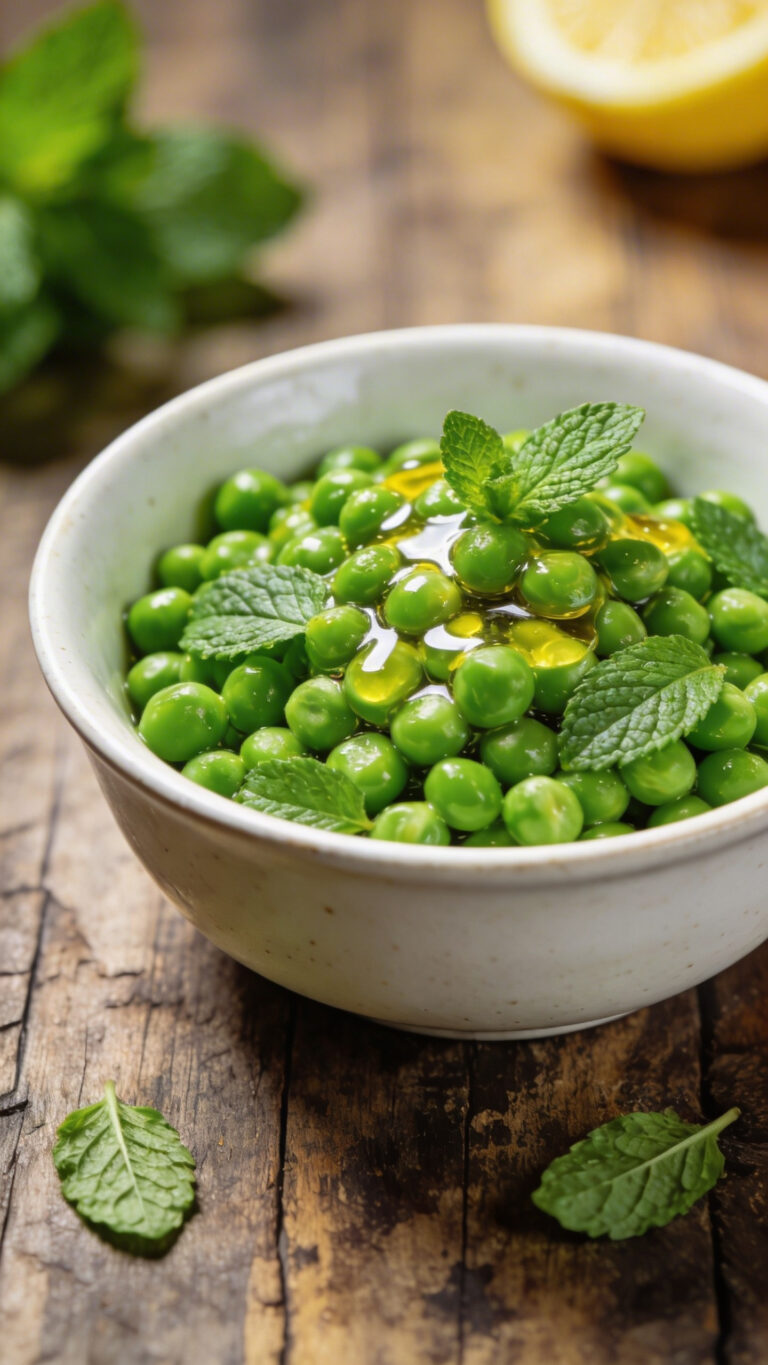 Budget-Friendly Spring Pea and Mint Salad - Mediterranean