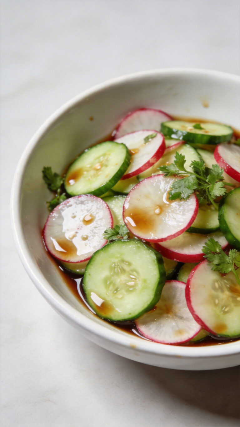 Cucumber Radish Salad - International