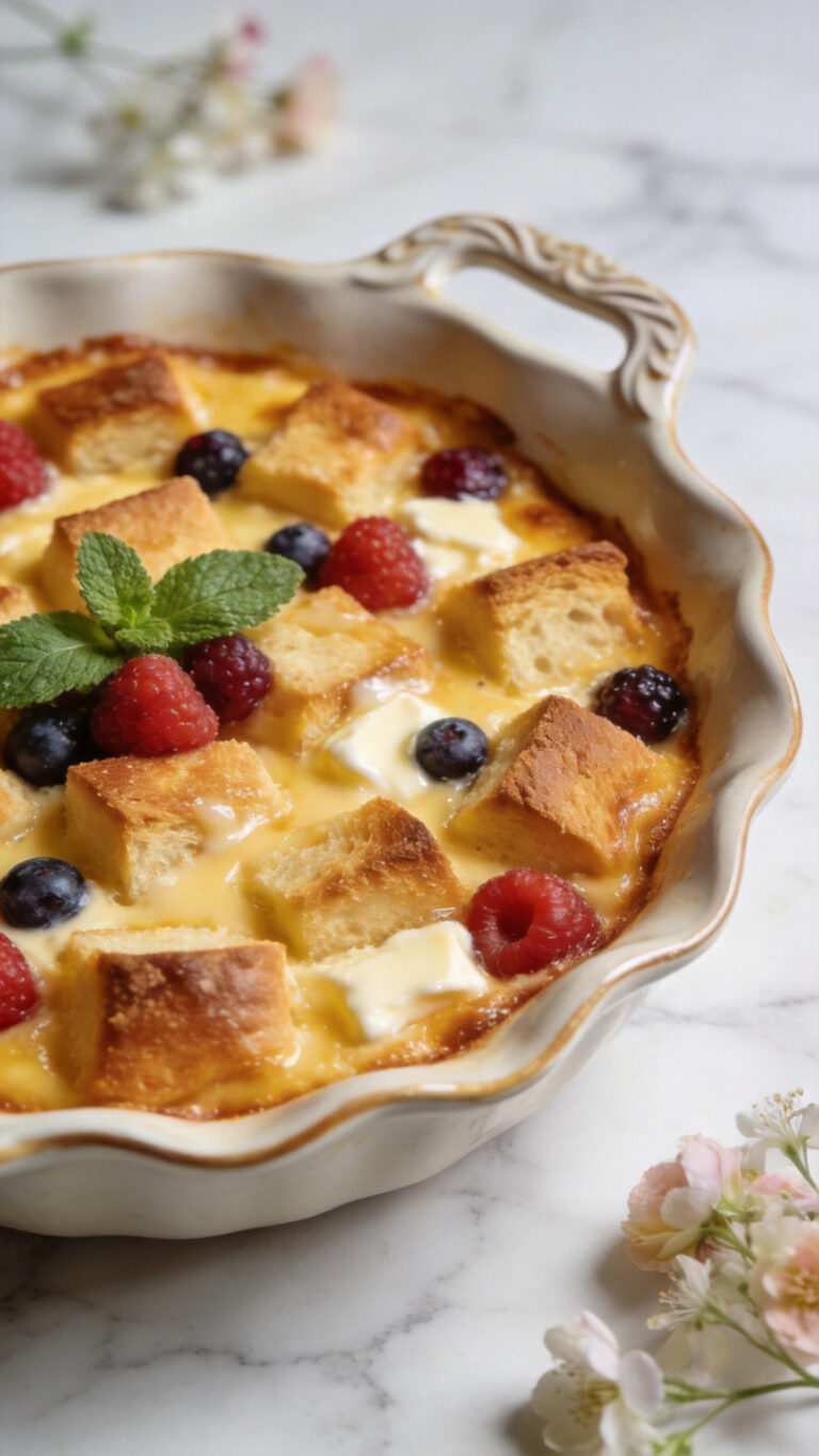 Elegant Mother's Day Brunch Casserole for Small Gatherings - American