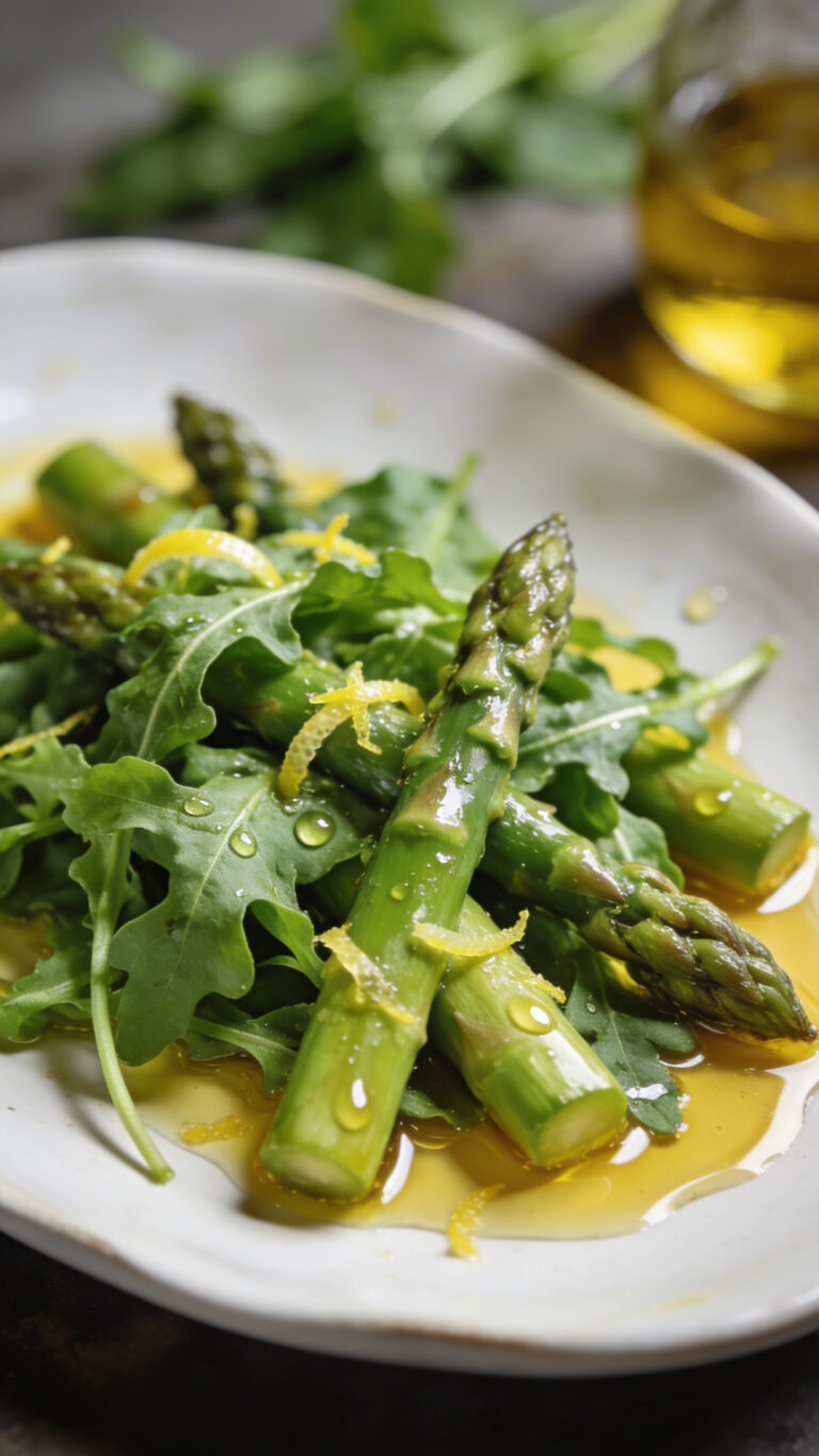 Farmers Market Asparagus and Arugula Salad - American