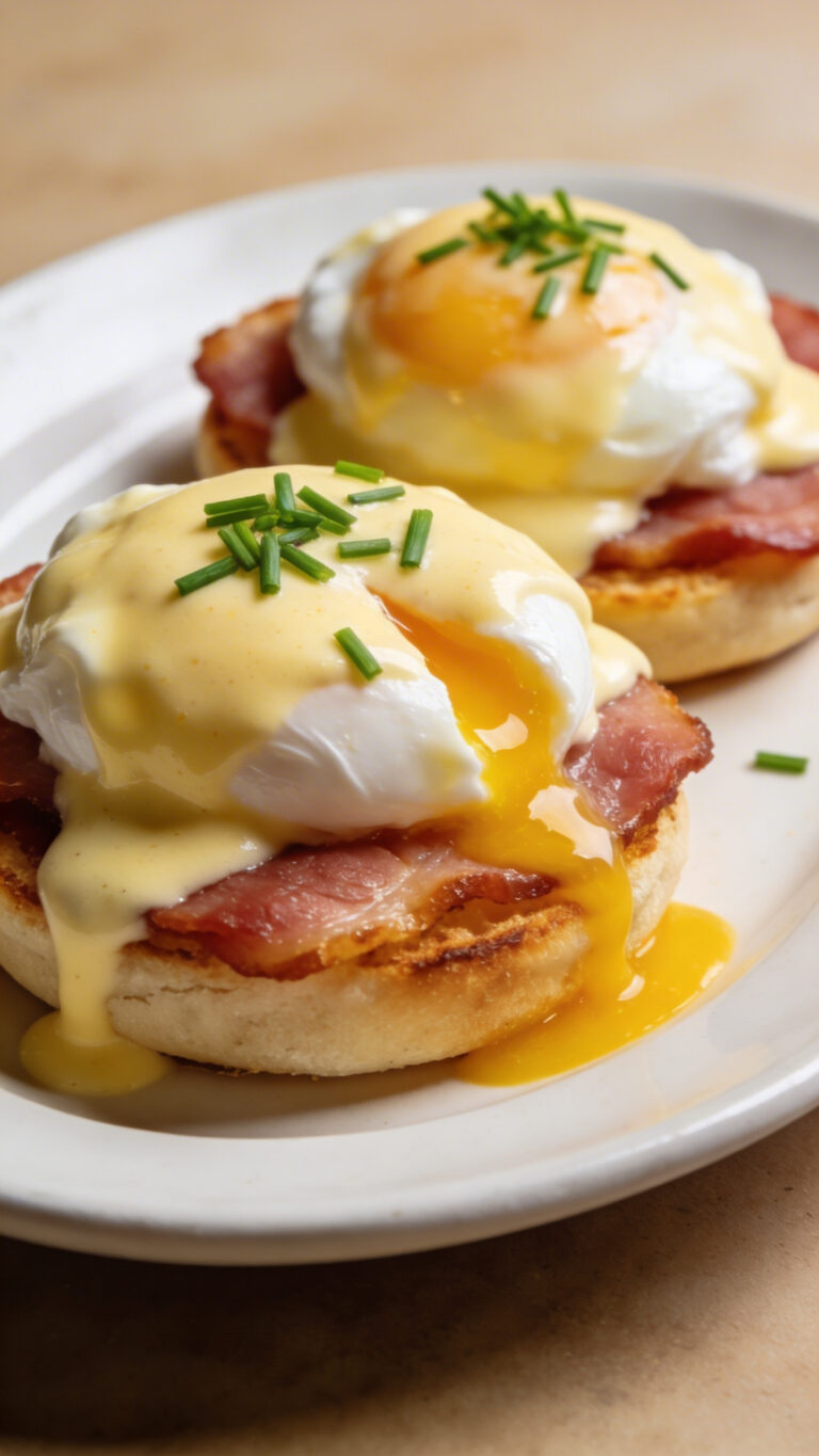 Foolproof Eggs Benedict with Hollandaise for Beginners - American