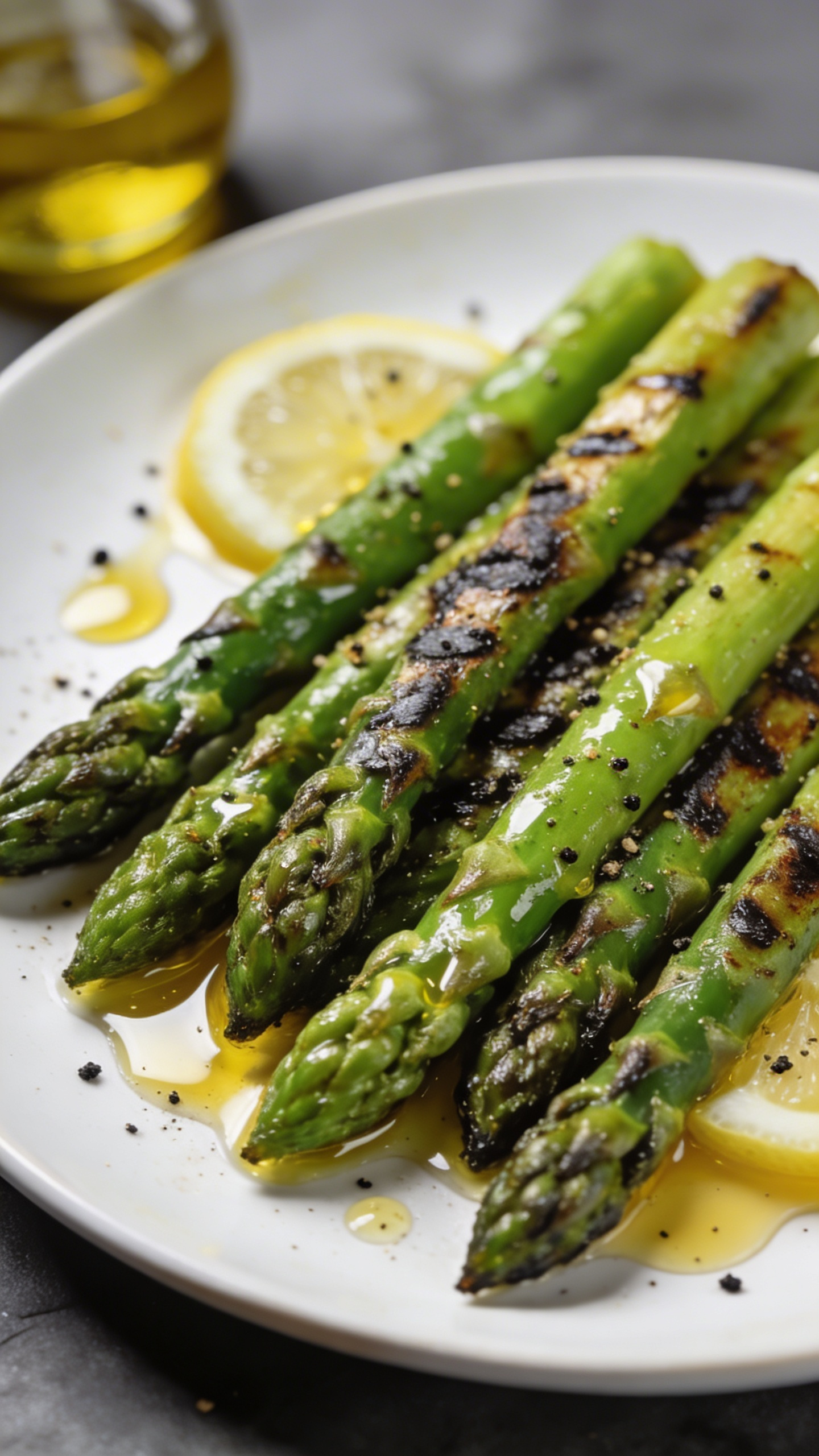 Grilled Asparagus Salad