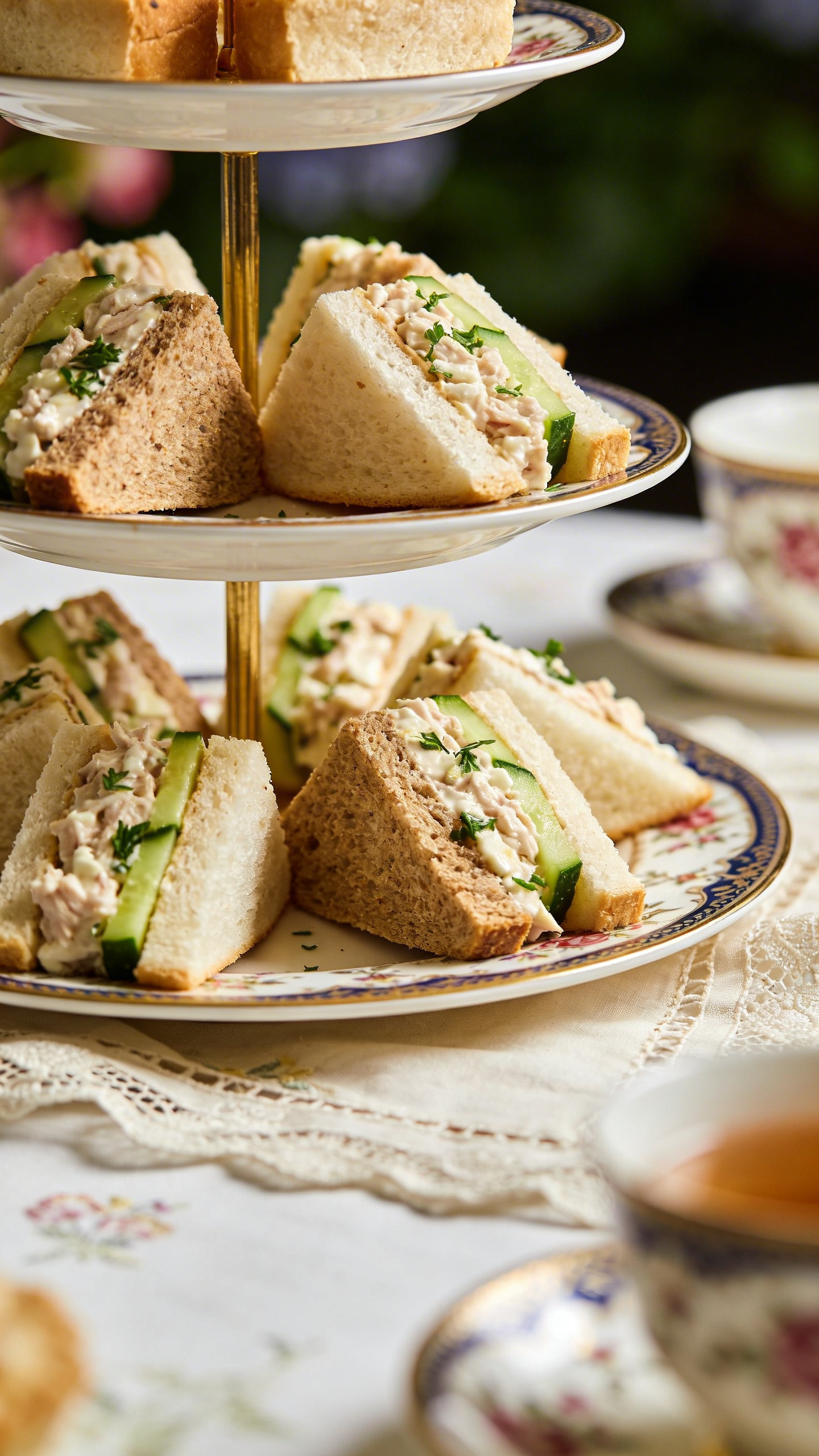 Make-Ahead Chicken Salad Tea Sandwiches for Easy Hosting