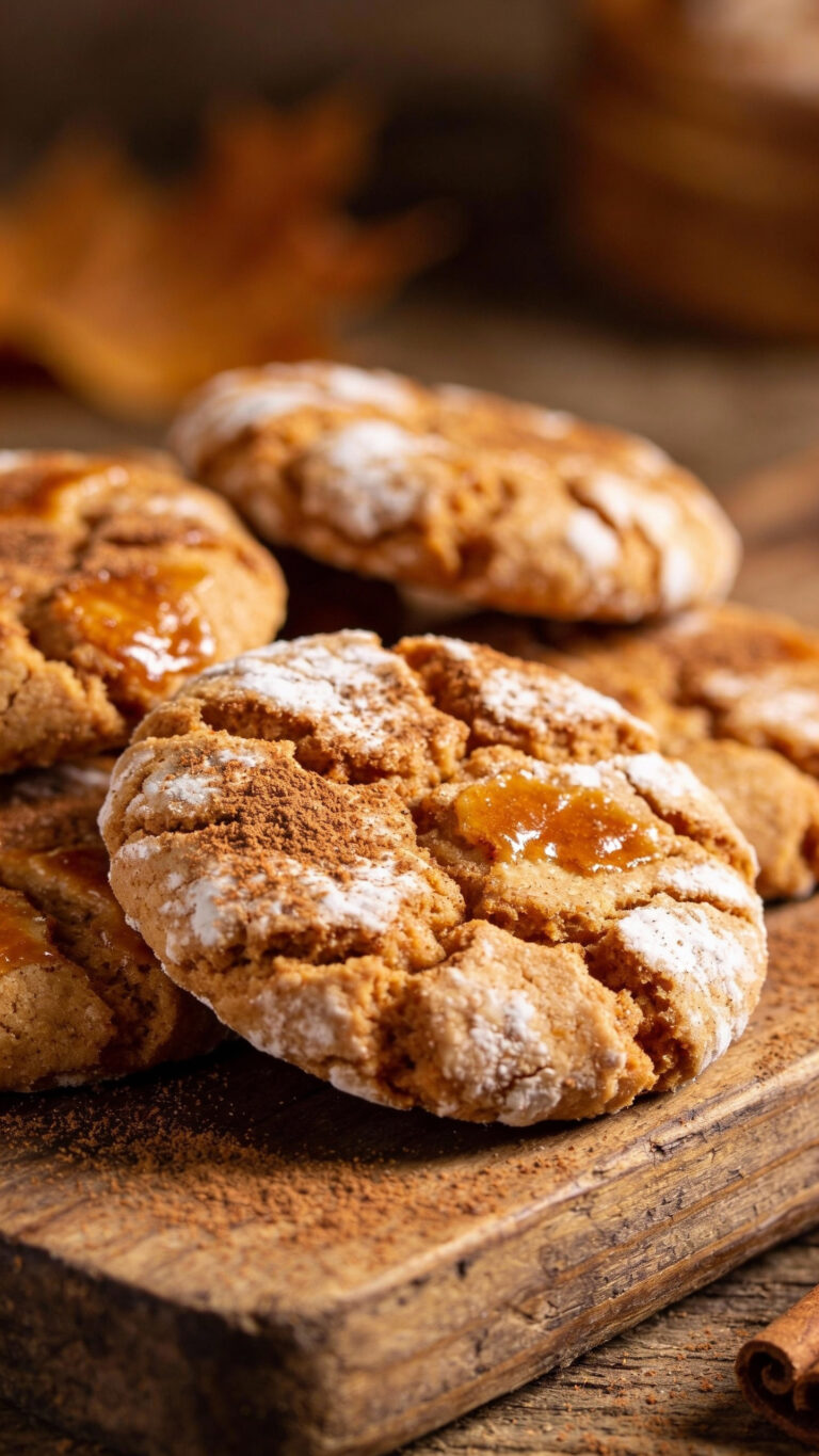Maple Snickerdoodle Crinkle Cookies - American