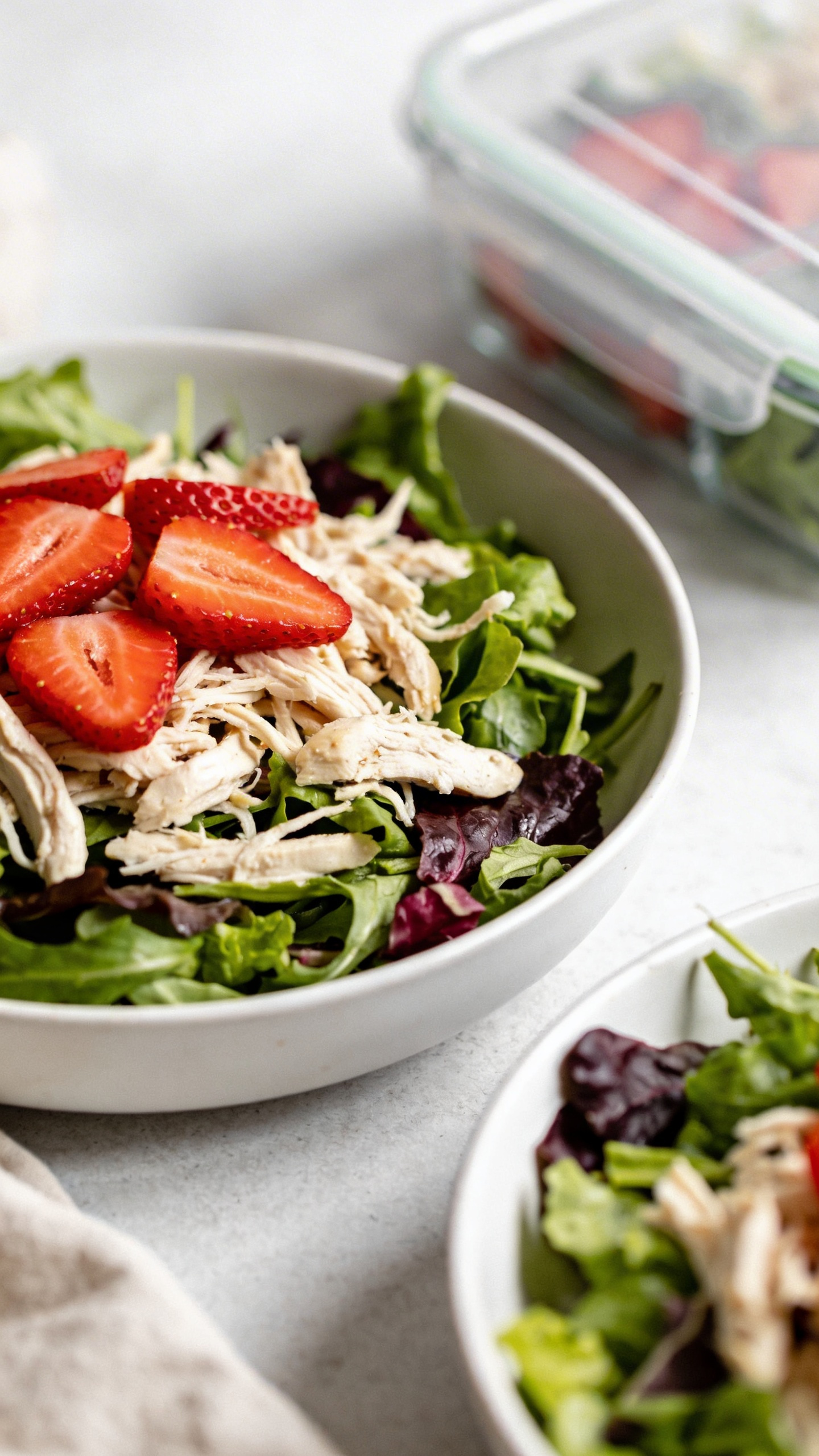 Meal Prep Monday Spring Chicken Salad with Berries