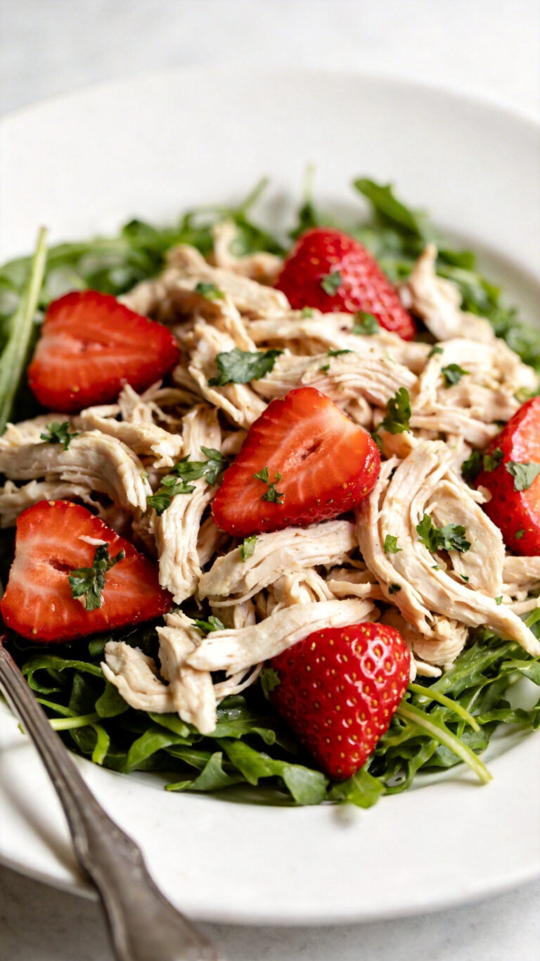 Protein-Packed Spring Chicken Salad with Berries - American