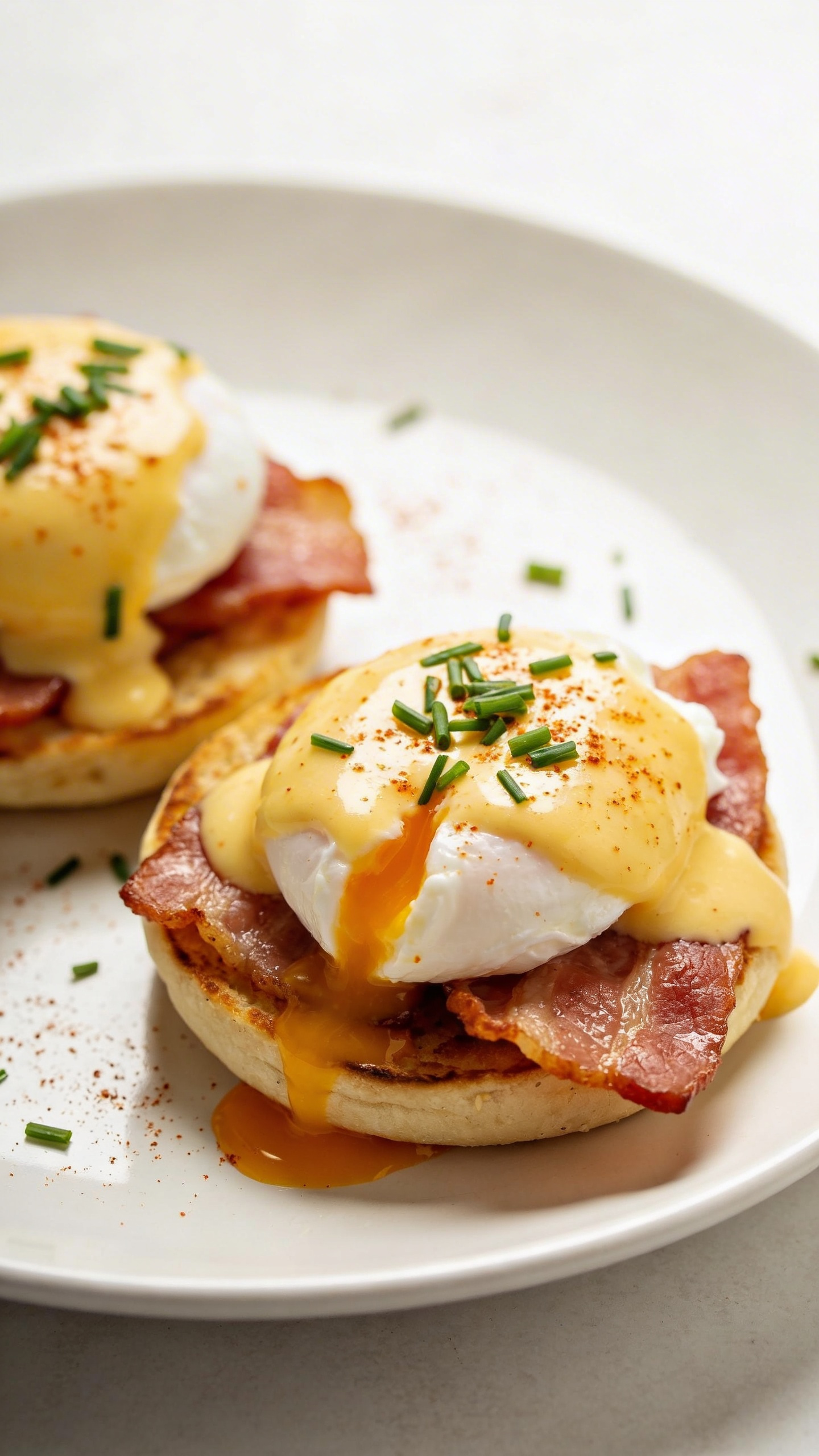 Quick Blender Eggs Benedict with Hollandaise in 20 Minutes