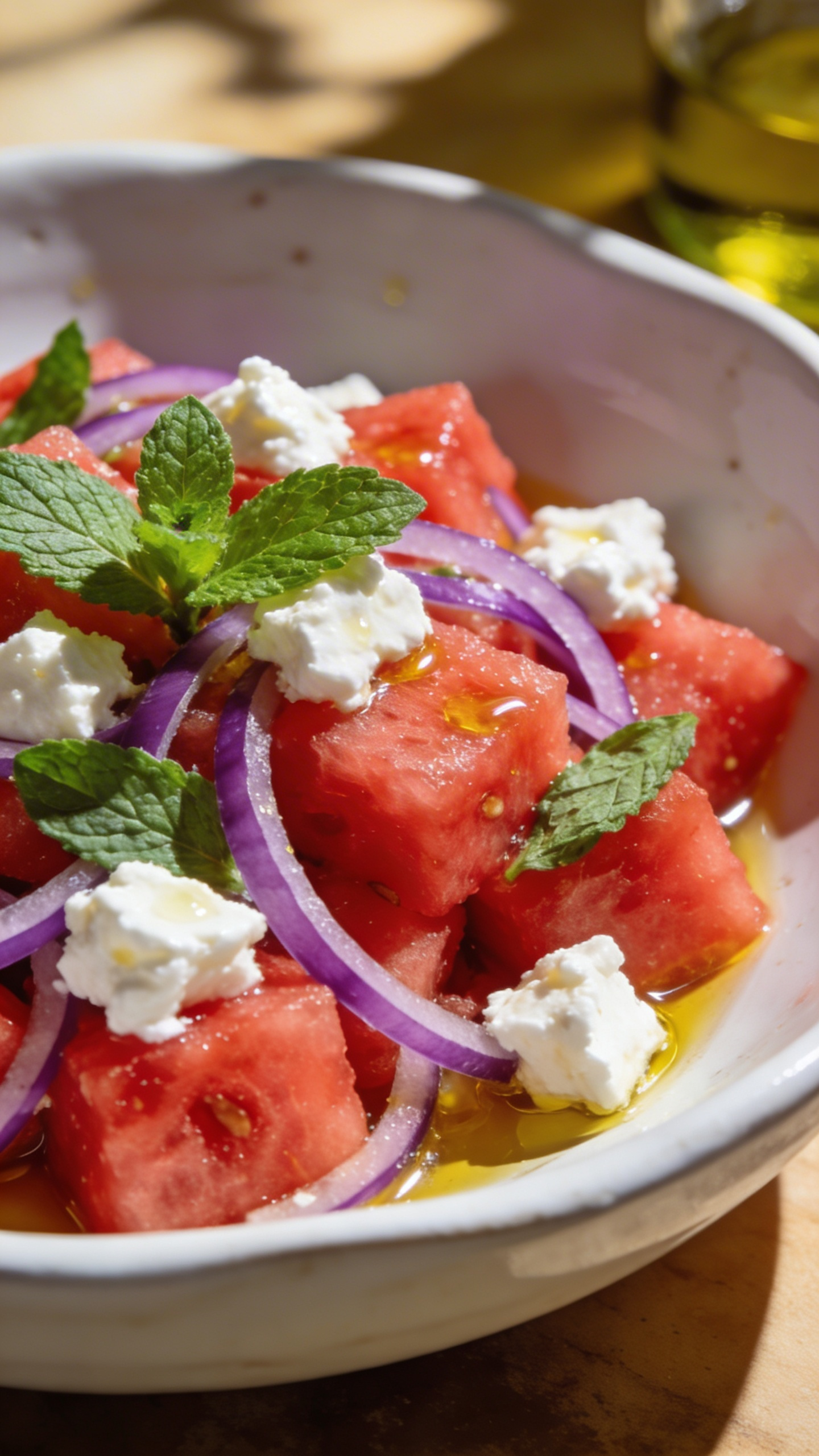 Refreshing Summer BBQ Watermelon Feta Salad