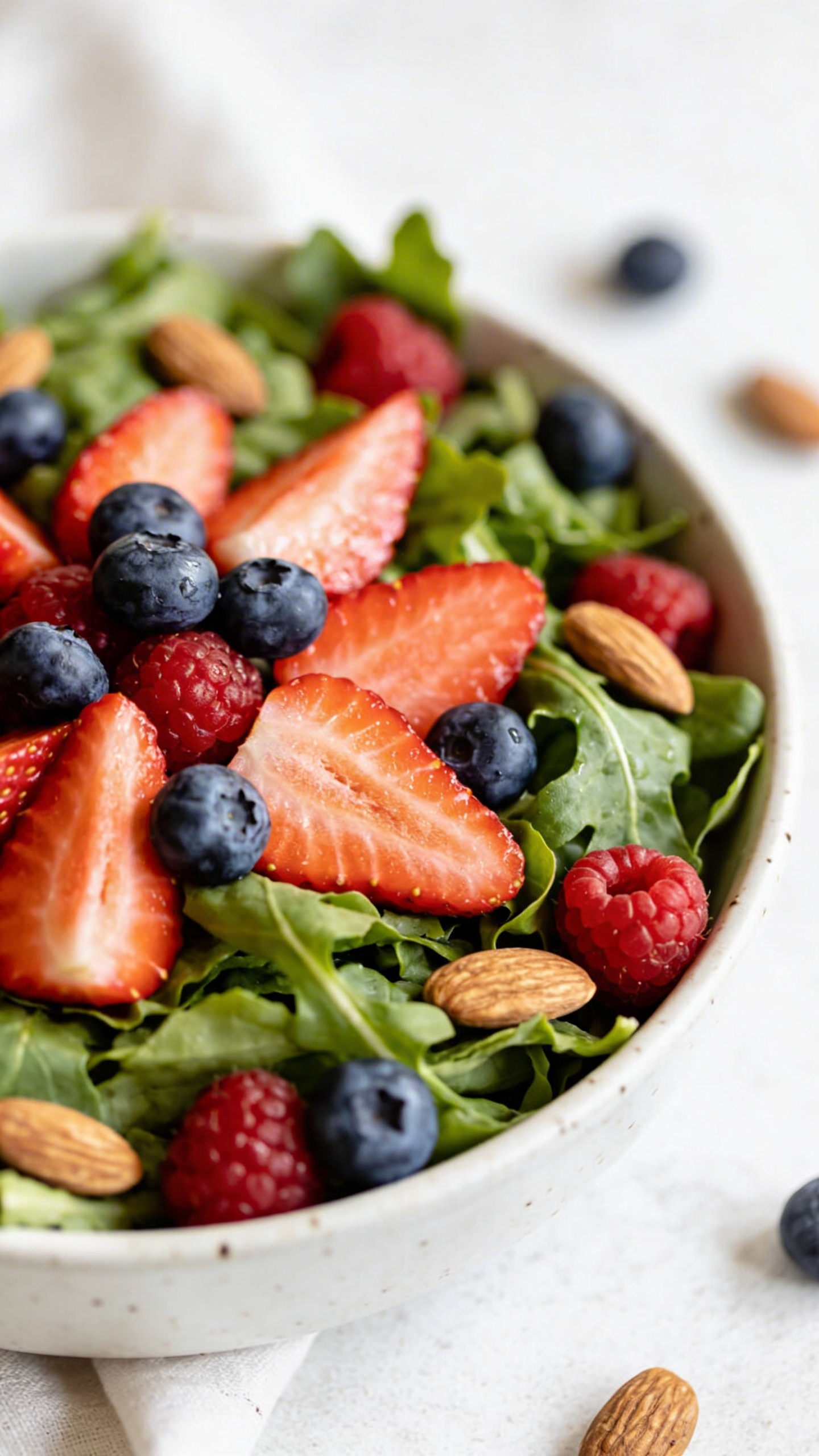 Summer Brunch Berry Almond Salad