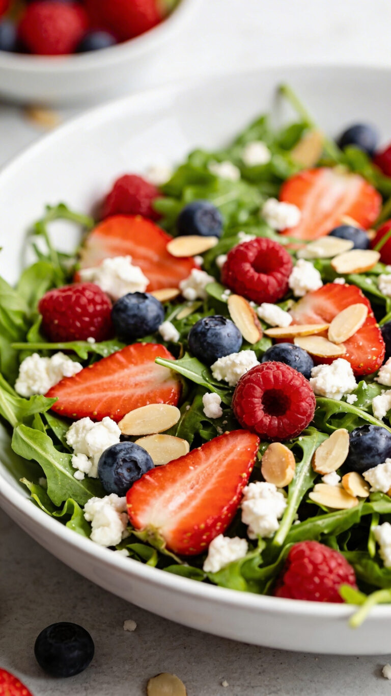 Wedding Shower Berry Almond Salad - American