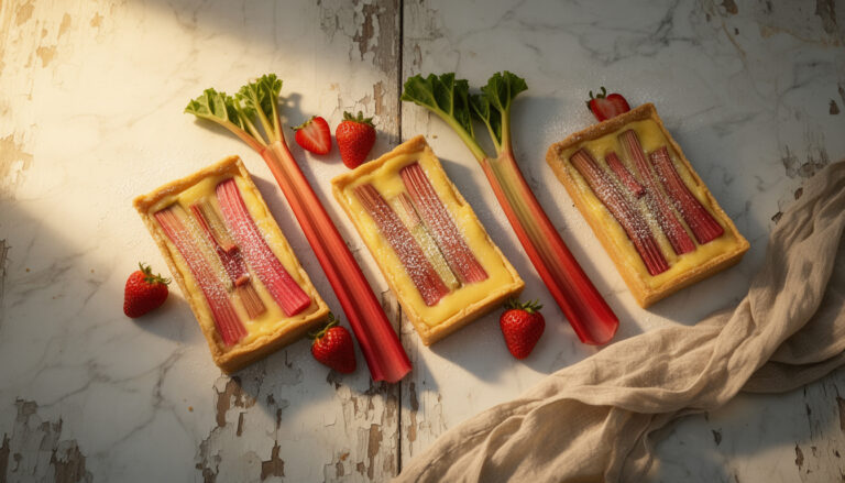 10 Easy Rhubarb Custard Bars for Dessert