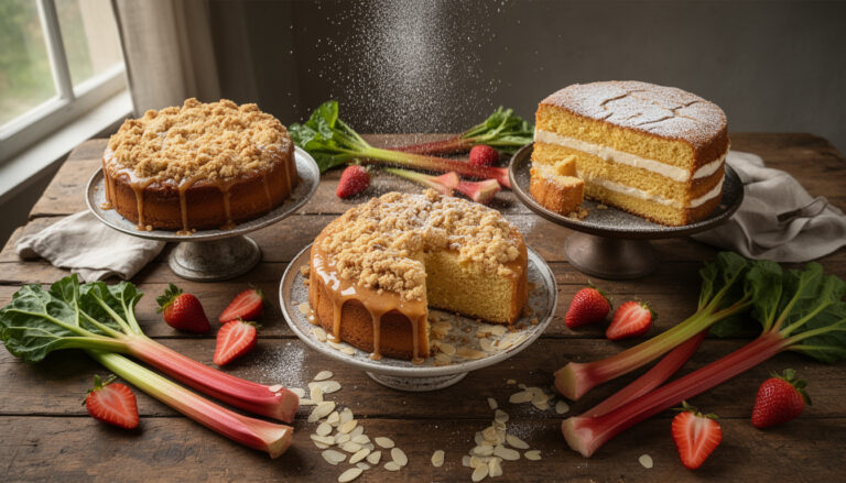 10 Homemade Rhubarb Cake Recipes You’ll Love