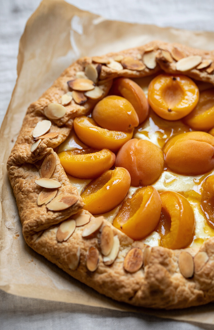 Almond Apricot Galette
