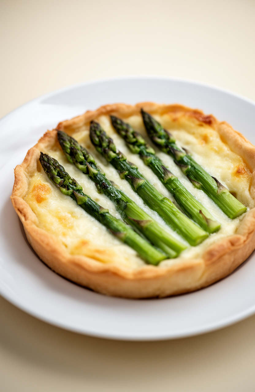 Asparagus and Gruyère Tart