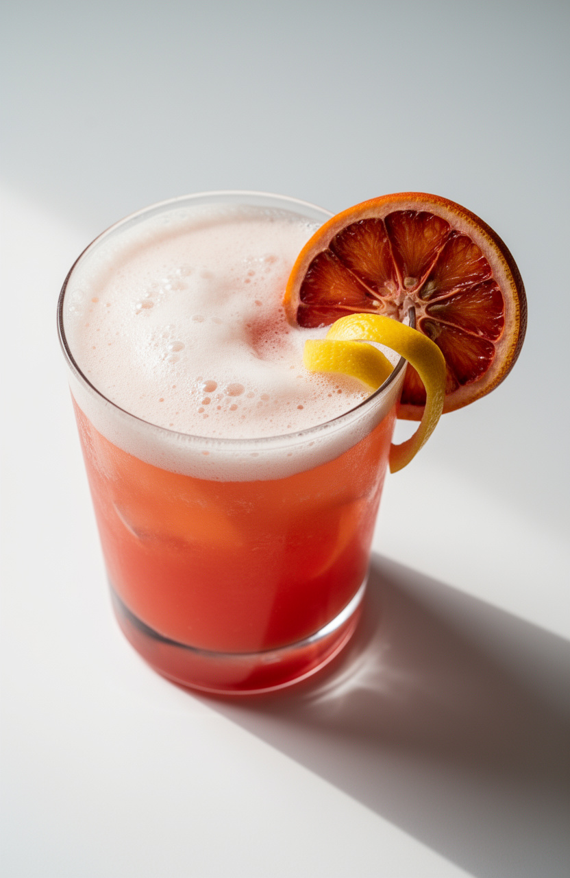 Blood Orange Aperol Sour