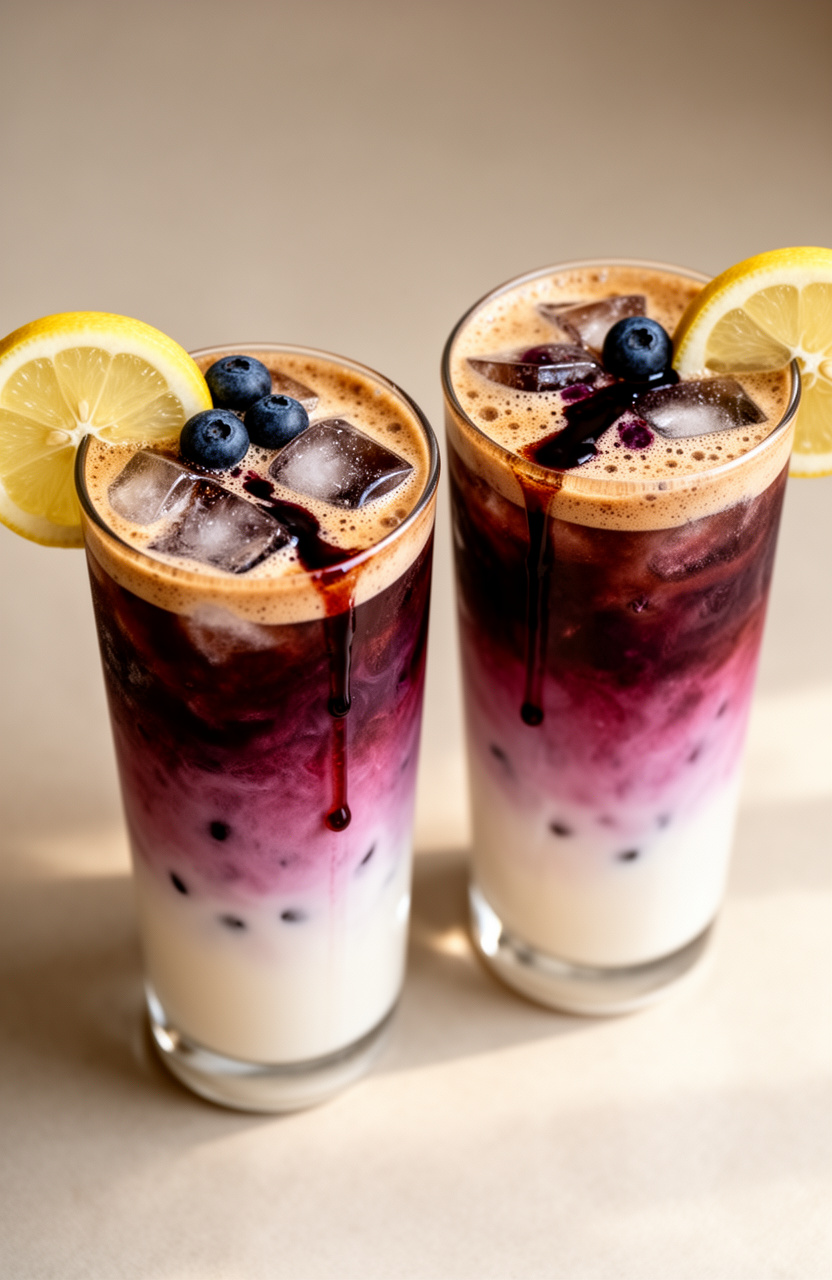 Blueberry Lemon Shaken Espresso