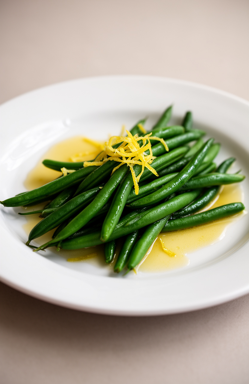 Brown Butter Haricots Verts