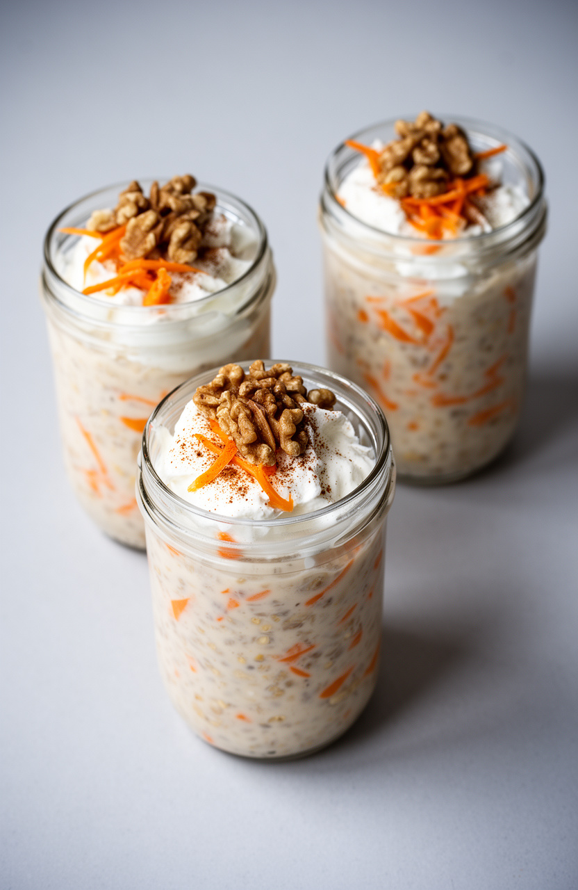Carrot Cake Overnight Oats