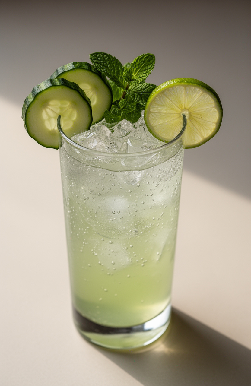 Cucumber Mint Vodka Cooler