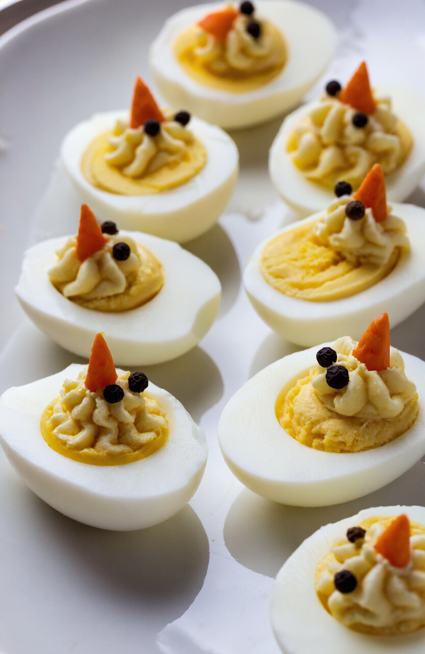 Deviled Egg Chick Bites