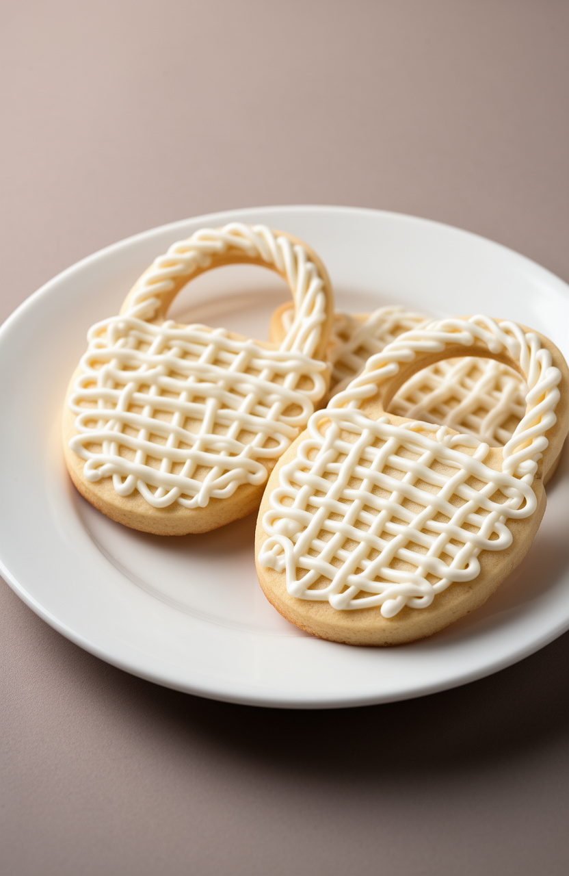 Easter Basket Weave Sugar Cookies