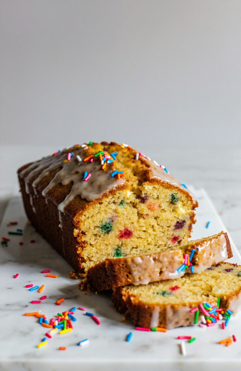 Funfetti Pound Cake Loaf