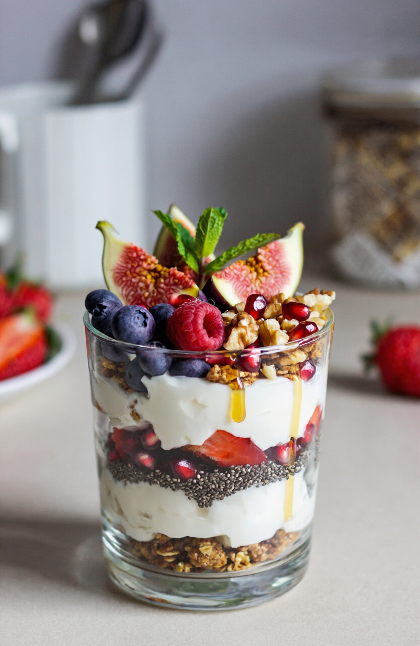 Greek Yogurt Parfait Bar