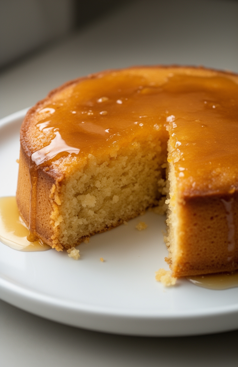 Honey Orange Blossom Cake