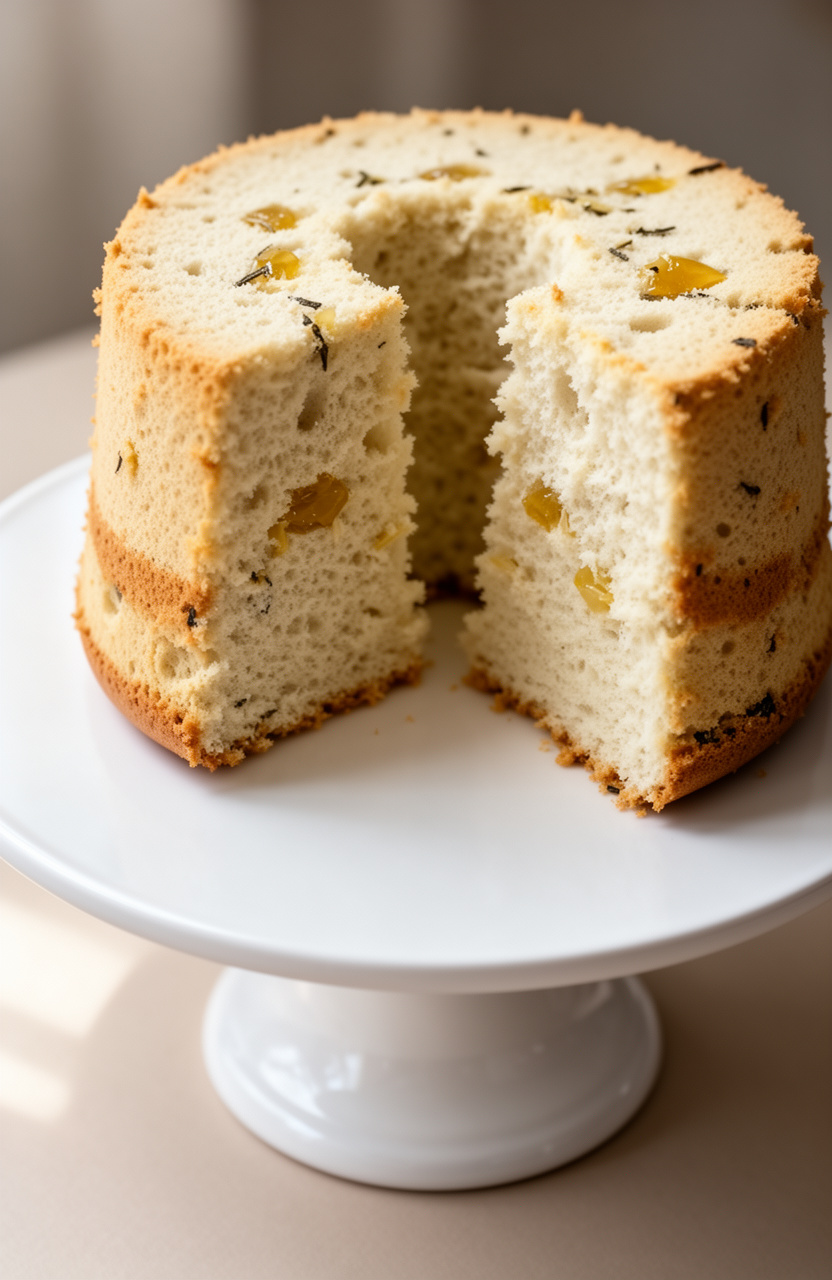 Jasmine Earl Grey Chiffon Cake